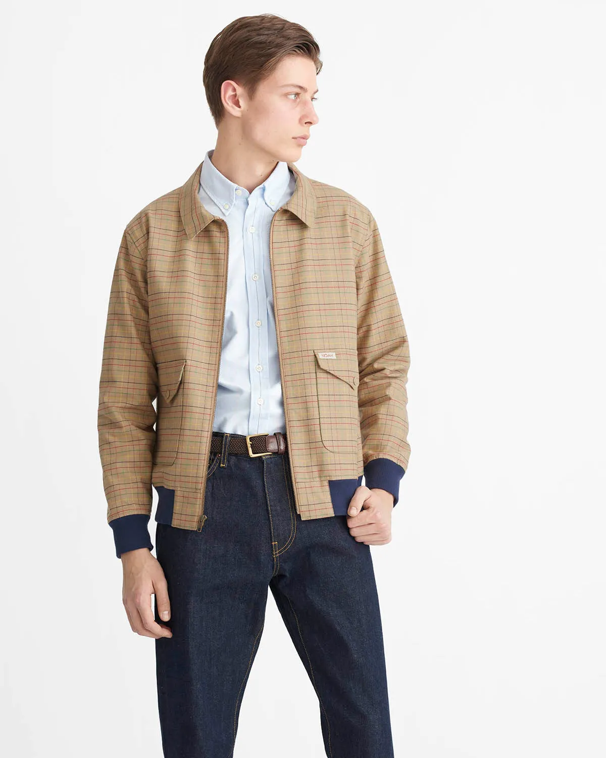 Utility Twill Bomber Jacket sold by Noah NYC product image thumbnail 5