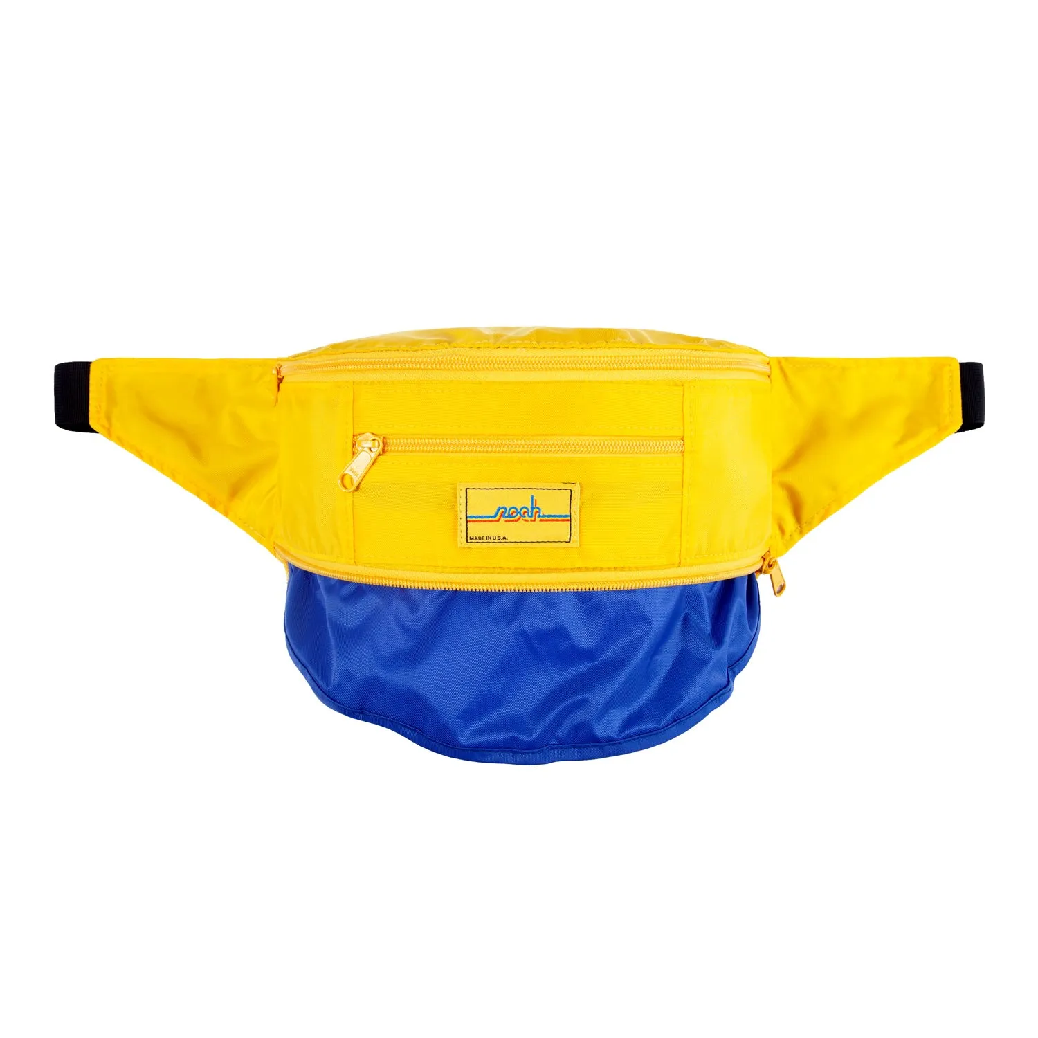 Tri-Zipper Hip Pack sold by Noah NYC product image thumbnail 2