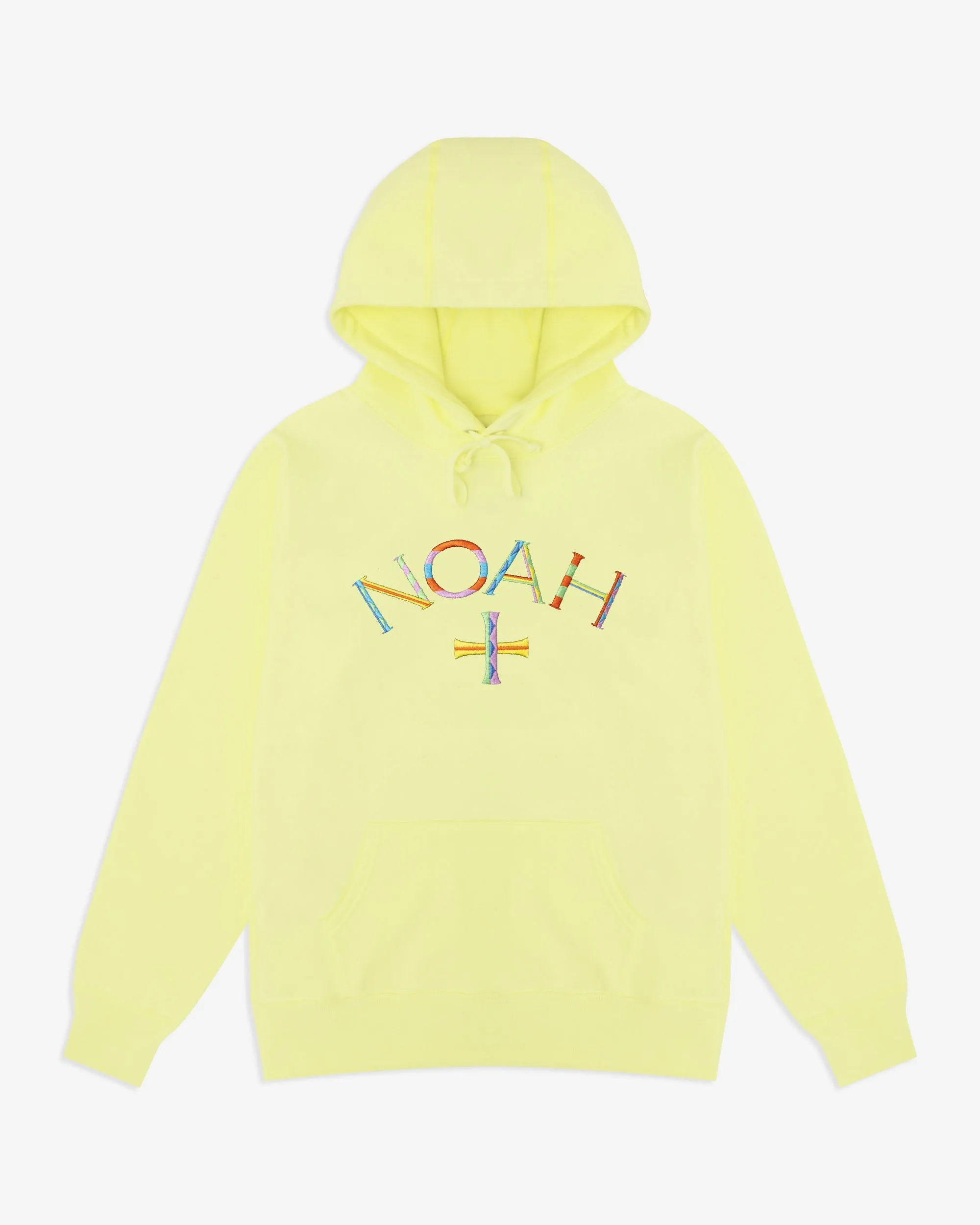 Embroidered Core Logo Hoodie (Luminary) sold by Noah NYC