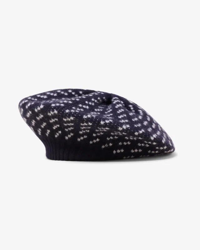 Birdseye Beret Tam sold by Noah NYC