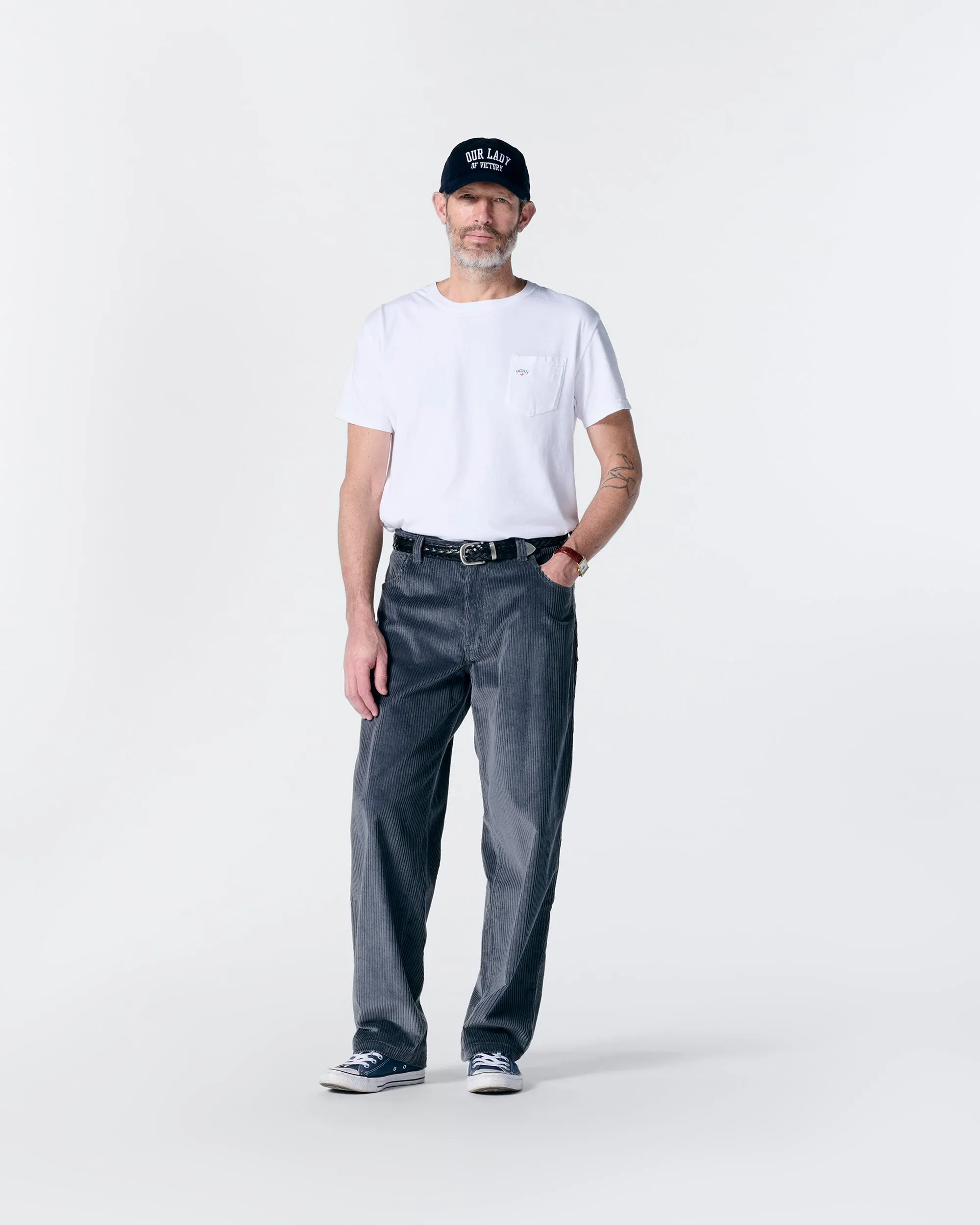 Wide-Wale Corduroy Jeans sold by Noah NYC product image thumbnail 5