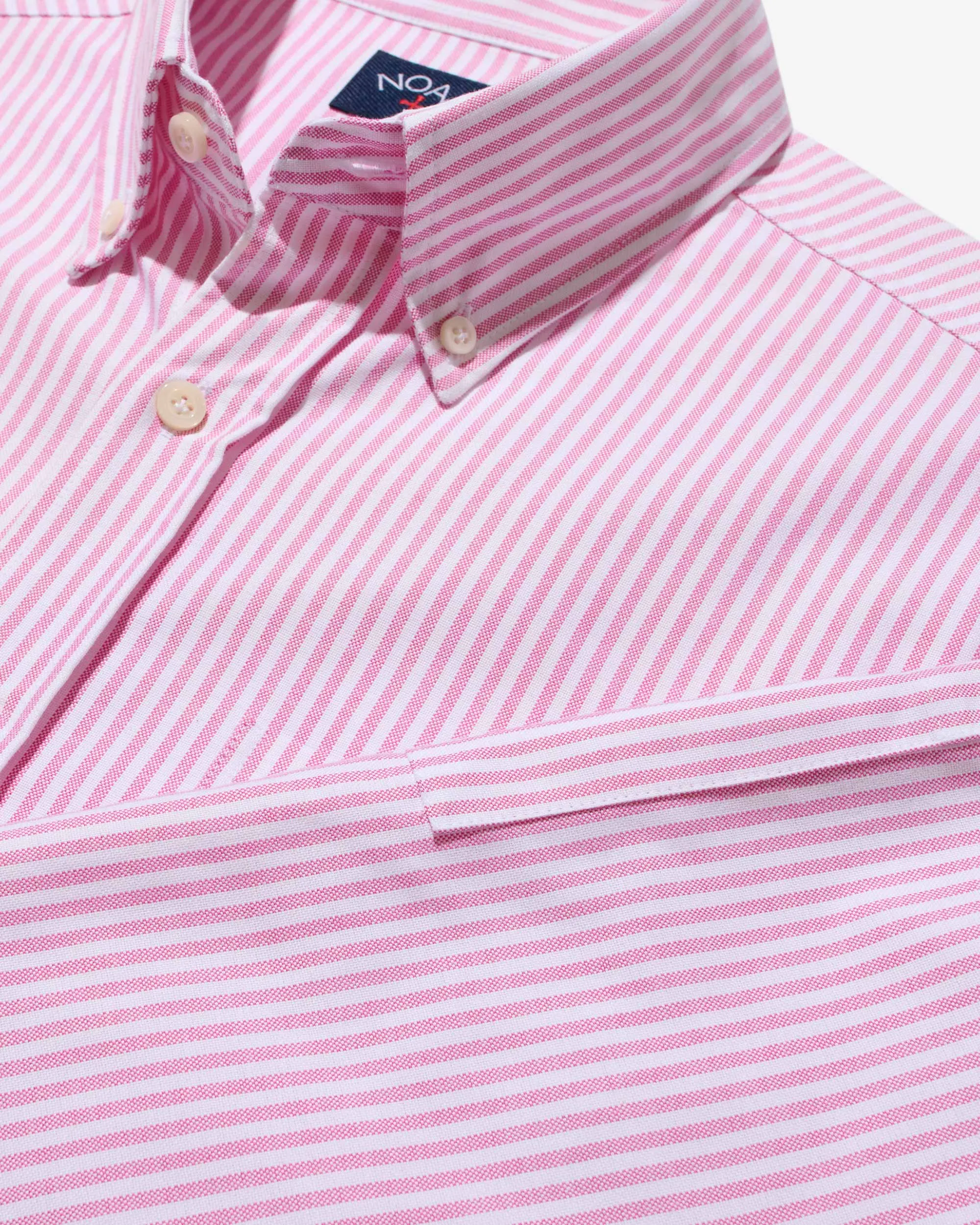Striped Oxford Shirt sold by Noah NYC product image thumbnail 5
