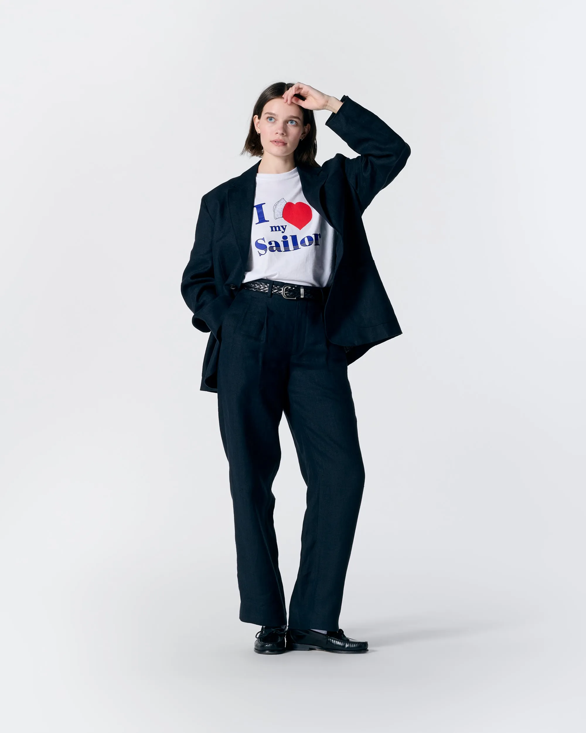 I Love My Sailor Tee sold by Noah NYC product image thumbnail 3