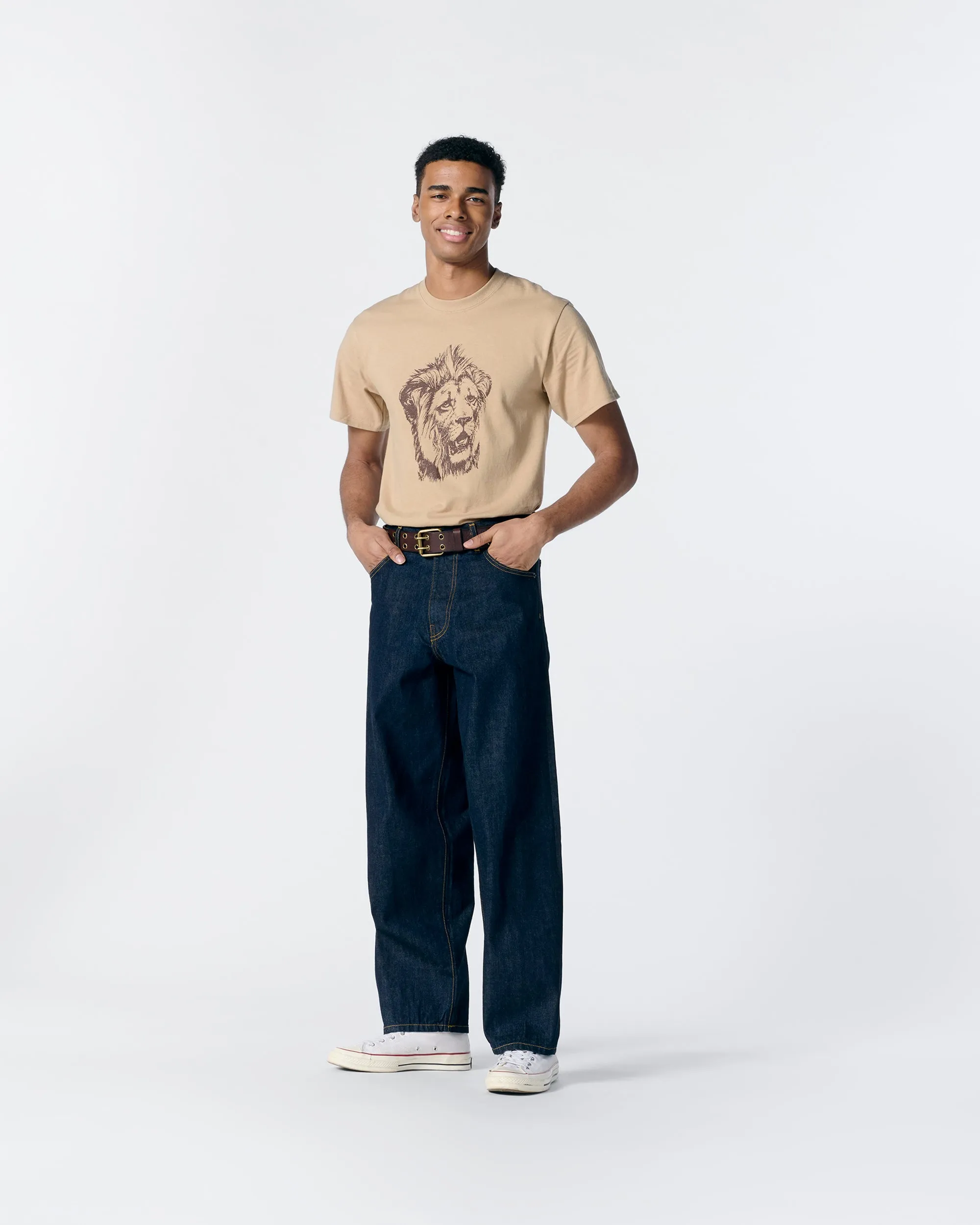 Lion Head Tee sold by Noah NYC product image thumbnail 3