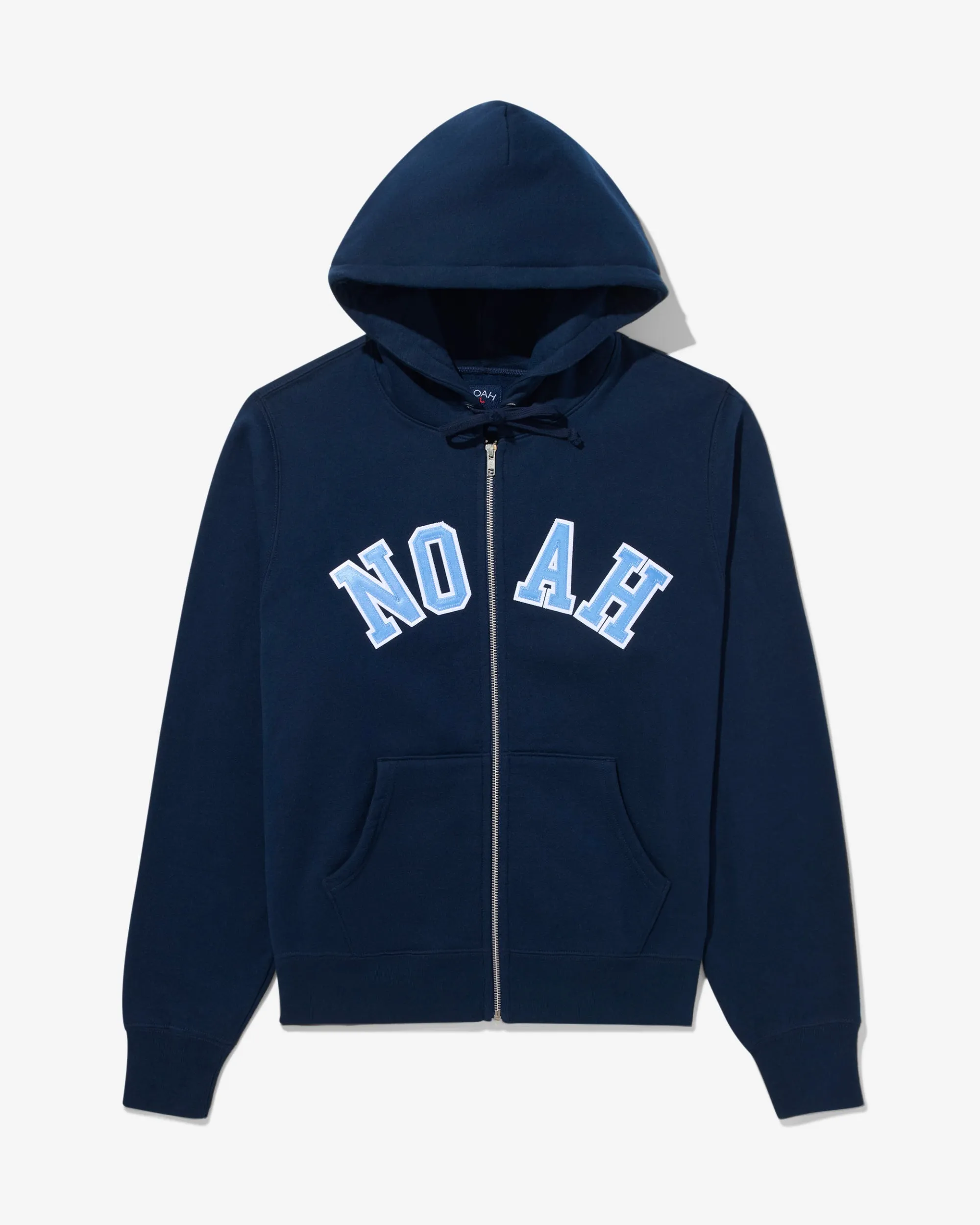 Arch Appliqué Zip-Up Hoodie sold by Noah NYC