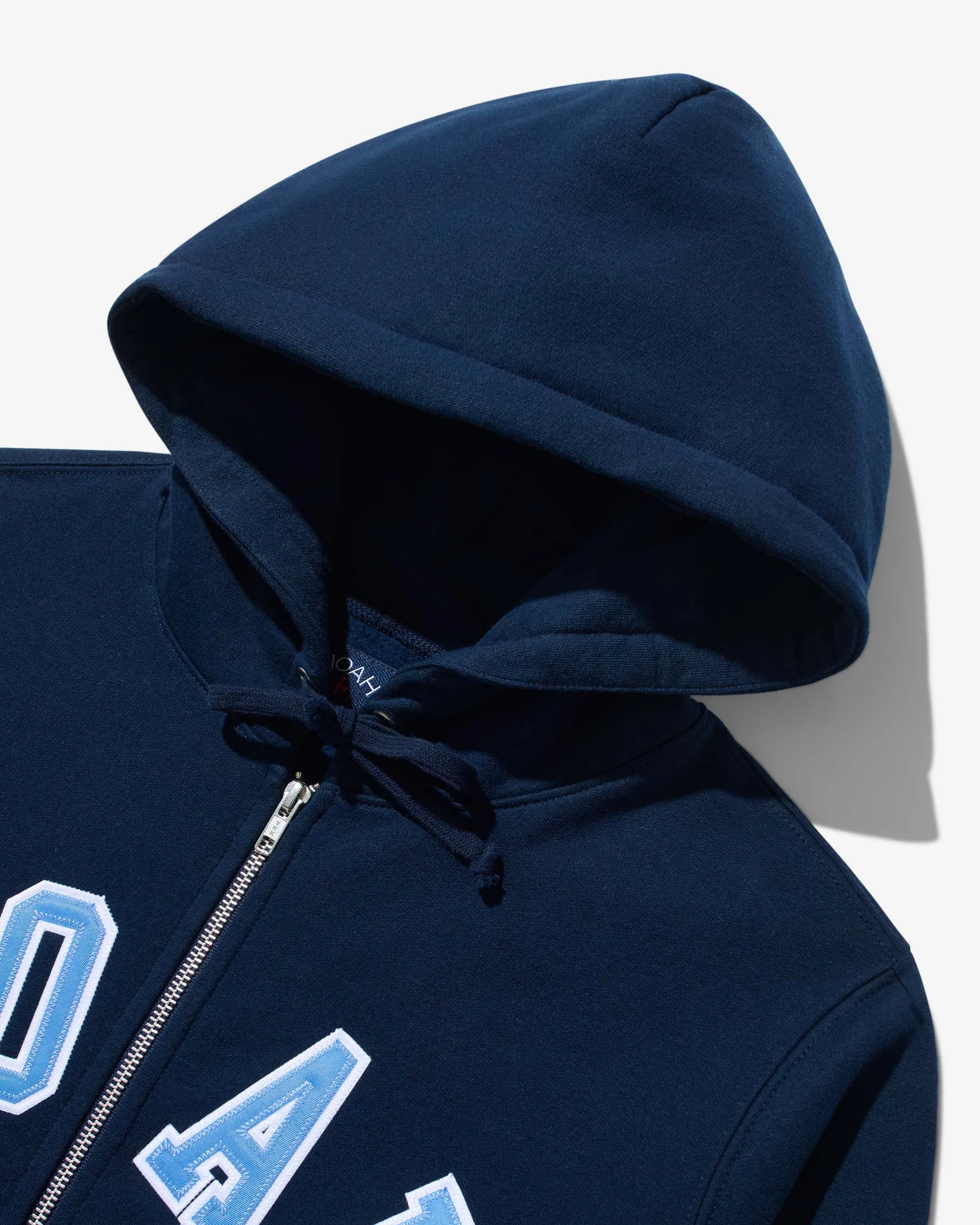 Arch Appliqué Zip-Up Hoodie sold by Noah NYC product image thumbnail 2