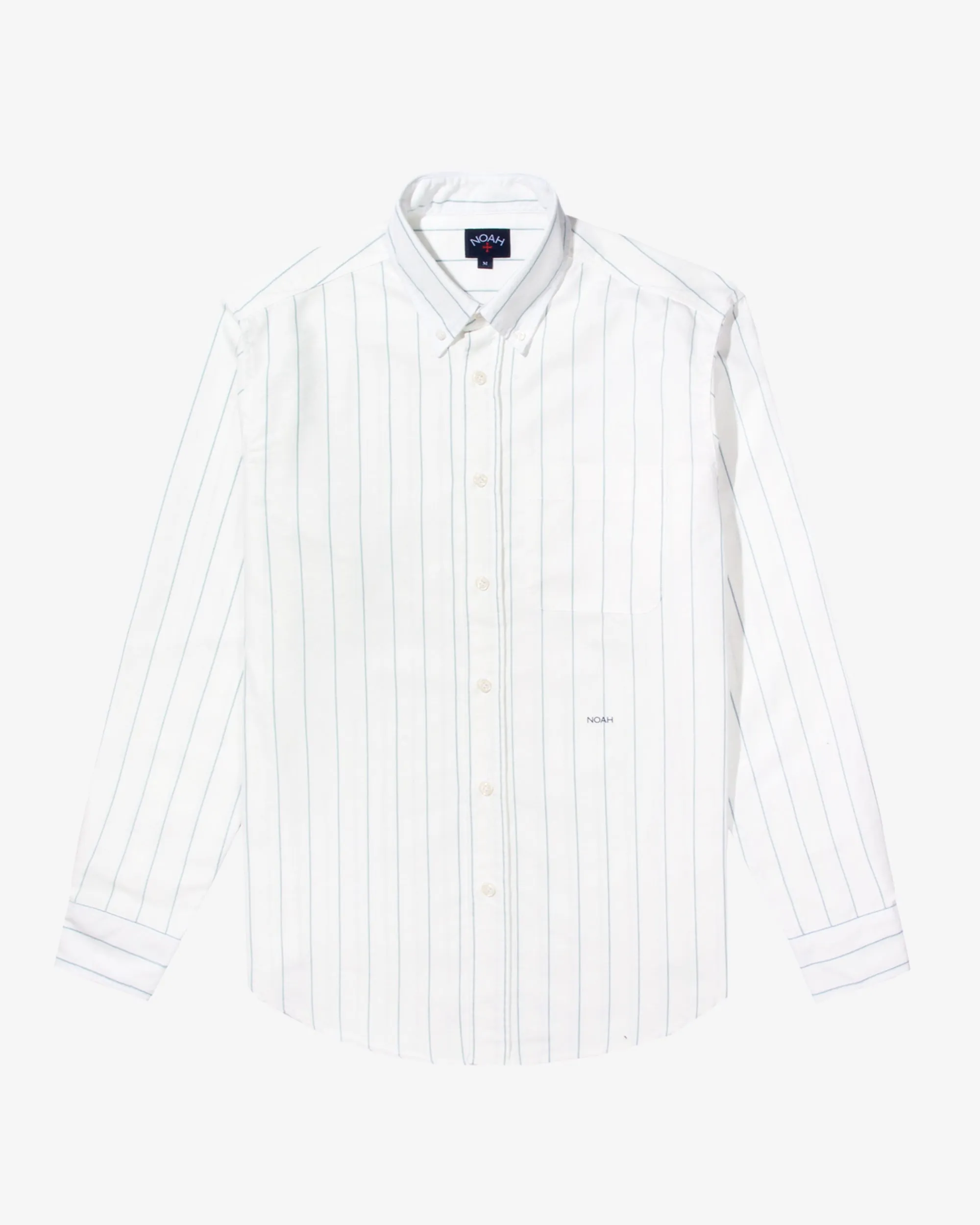 Oxford Pinstripe Shirt sold by Noah NYC product image thumbnail 3