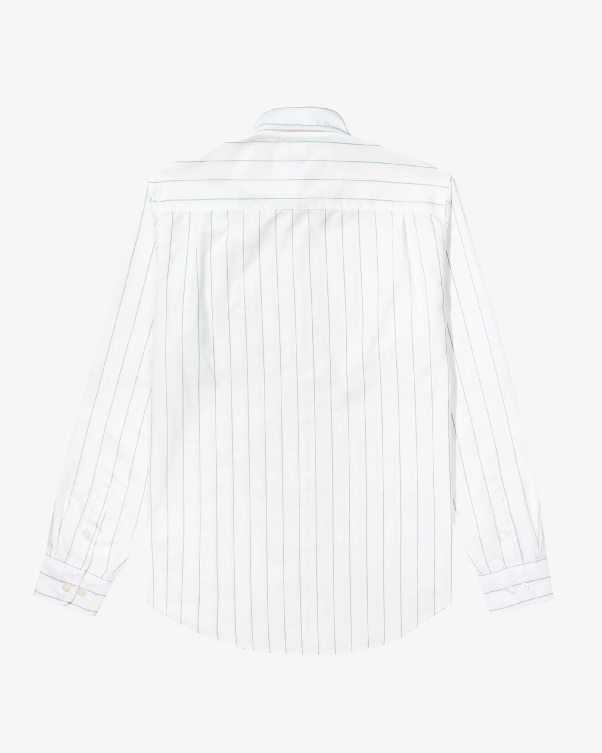 Oxford Pinstripe Shirt sold by Noah NYC product image thumbnail 4