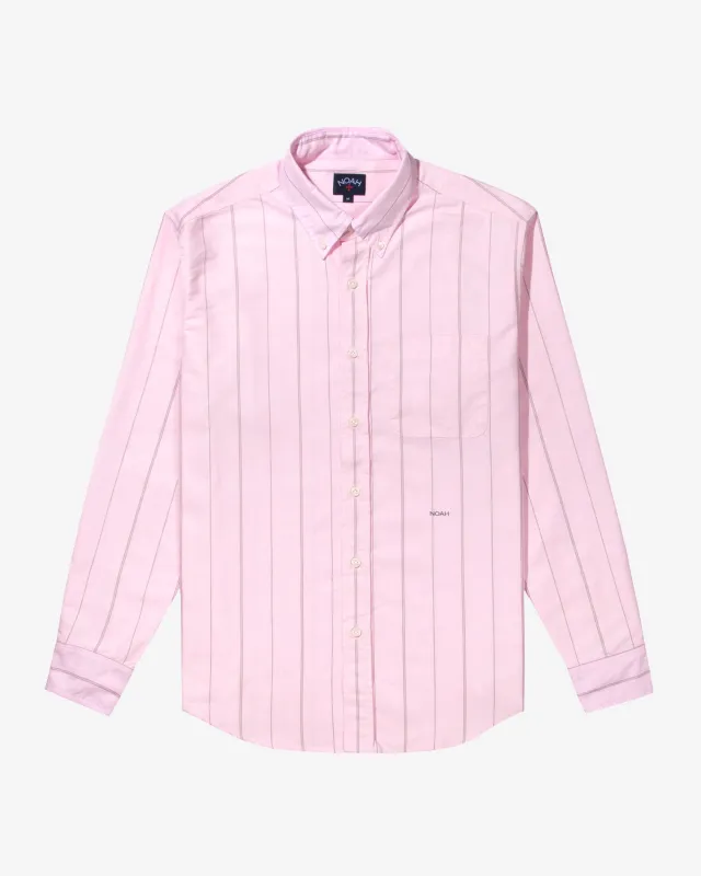 Oxford Pinstripe Shirt sold by Noah NYC