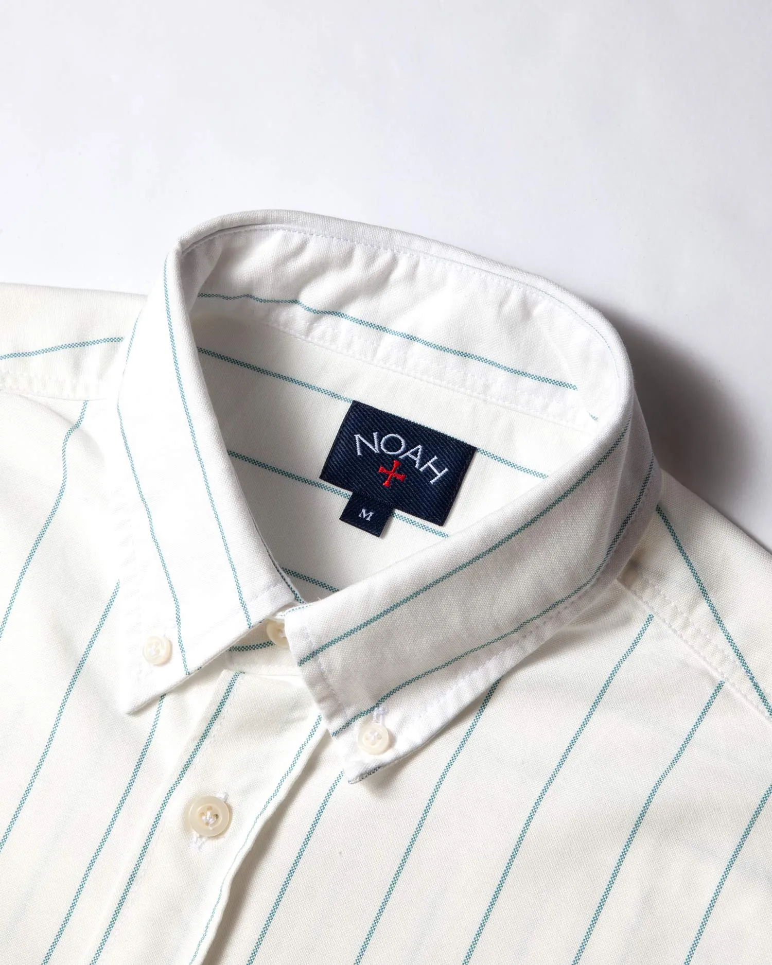 Oxford Pinstripe Shirt sold by Noah NYC product image thumbnail 5