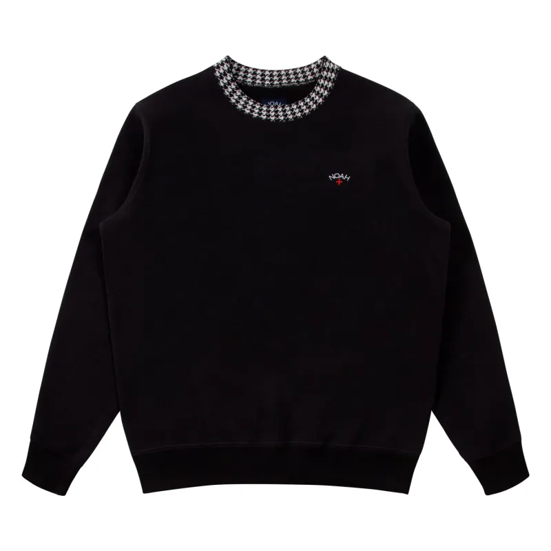 Houndstooth Collar Crewneck sold by Noah NYC