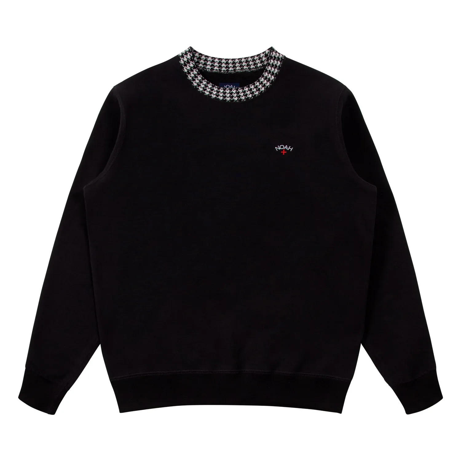 Houndstooth Collar Crewneck sold by Noah NYC