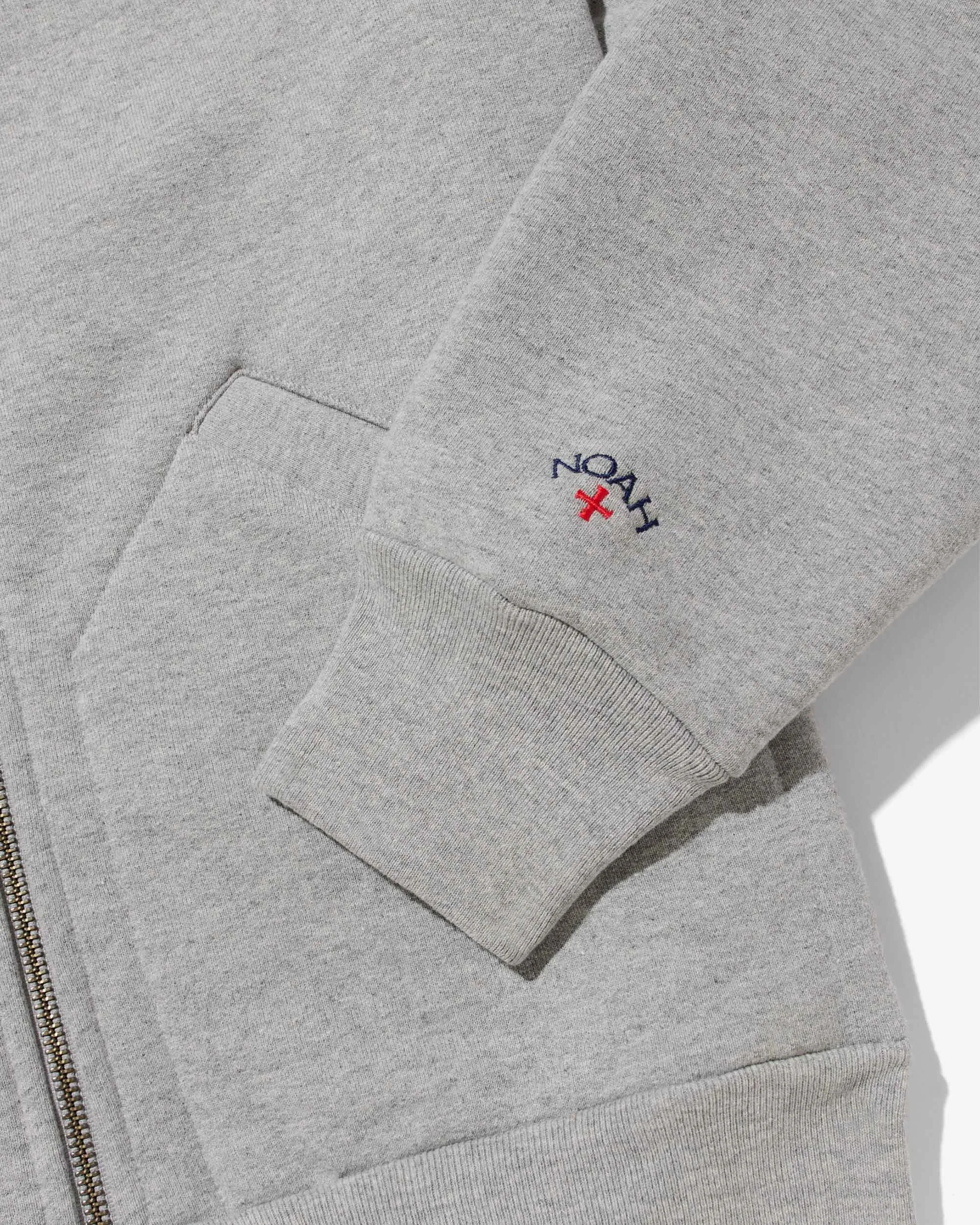 Heavyweight Zip-Up Hoodie sold by Noah NYC product image thumbnail 3