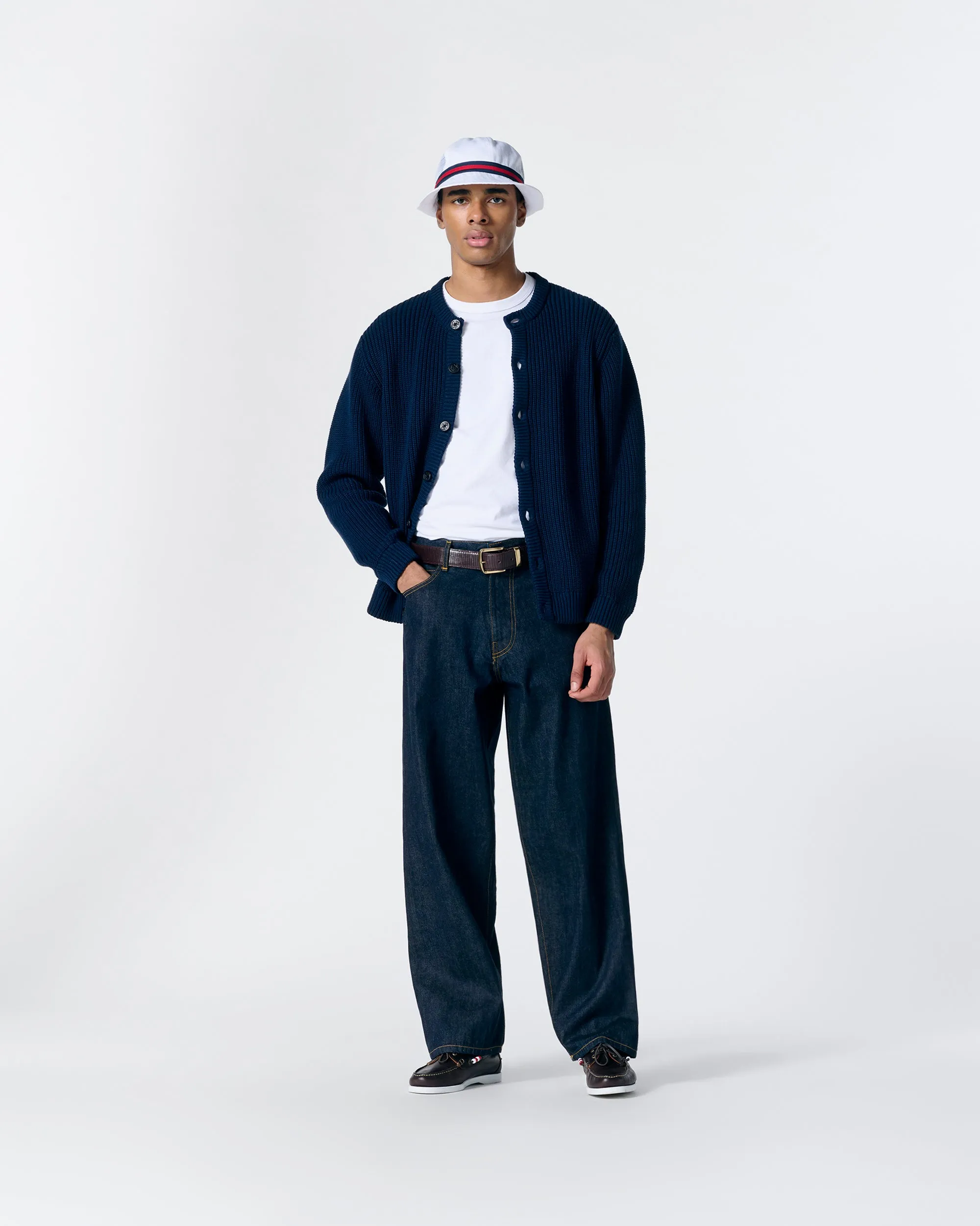 Cotton Sweater Cardigan sold by Noah NYC product image thumbnail 3