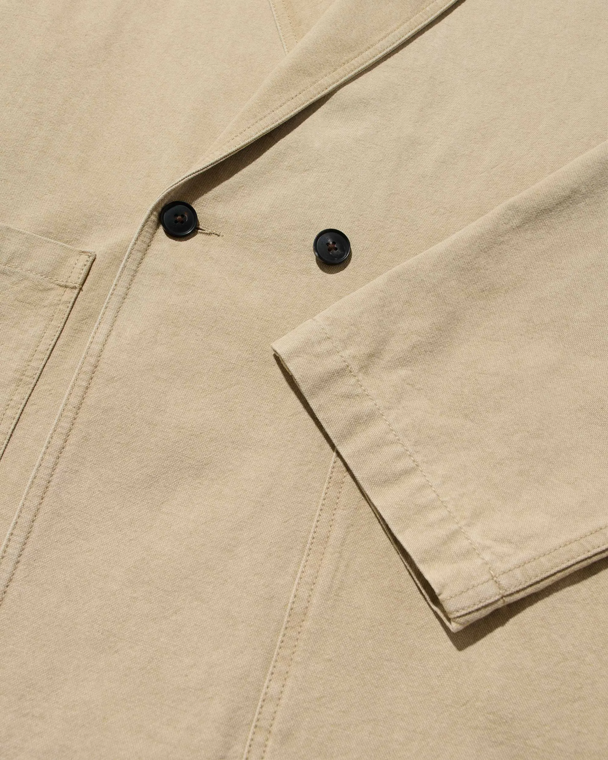 Double-Breasted Cotton Jacket sold by Noah NYC product image thumbnail 5