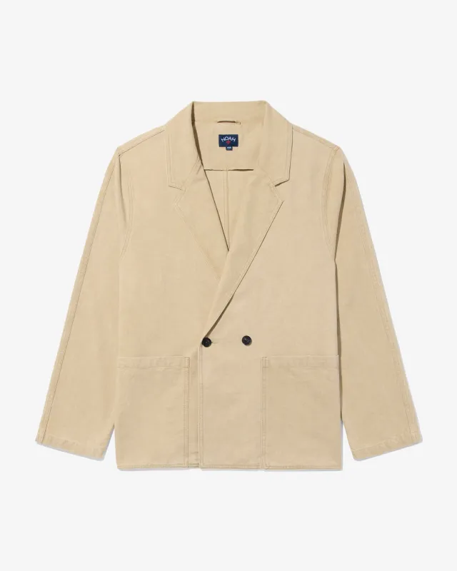 Double-Breasted Cotton Jacket sold by Noah NYC
