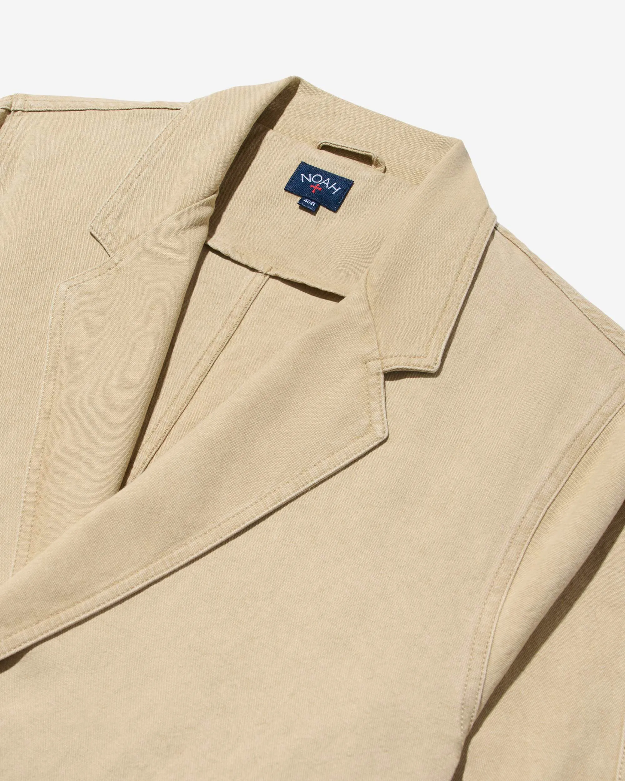 Double-Breasted Cotton Jacket sold by Noah NYC product image thumbnail 3