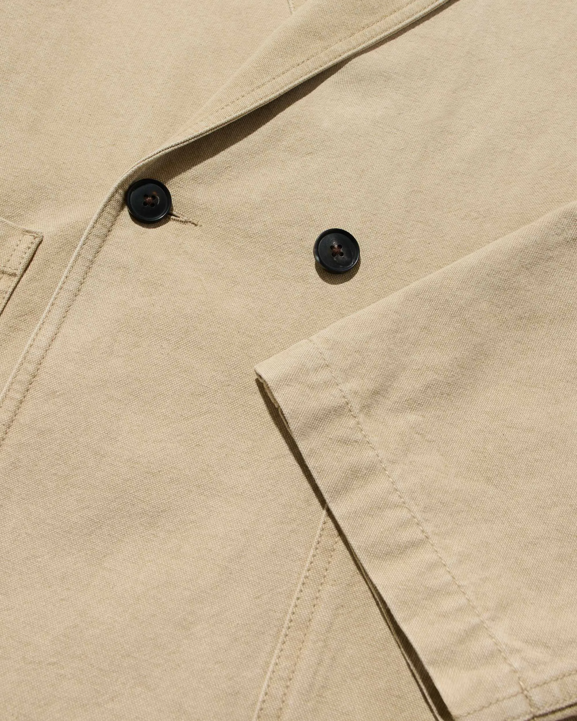 Double-Breasted Cotton Jacket sold by Noah NYC product image thumbnail 4