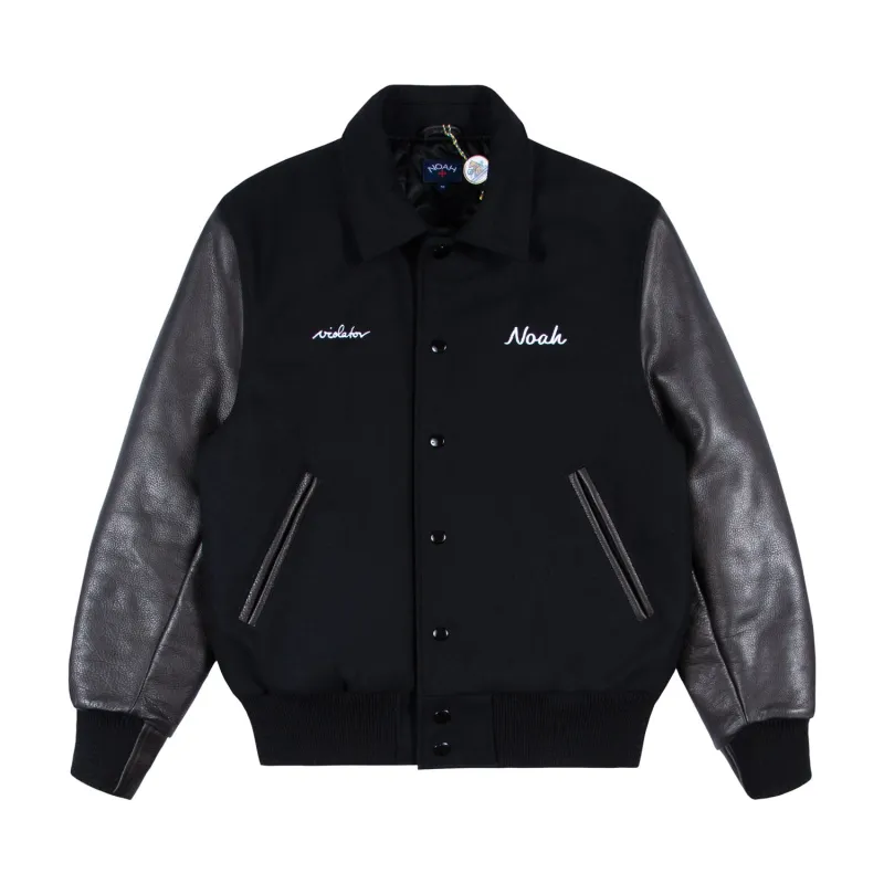 Violator Rose Varsity Jacket sold by Noah NYC