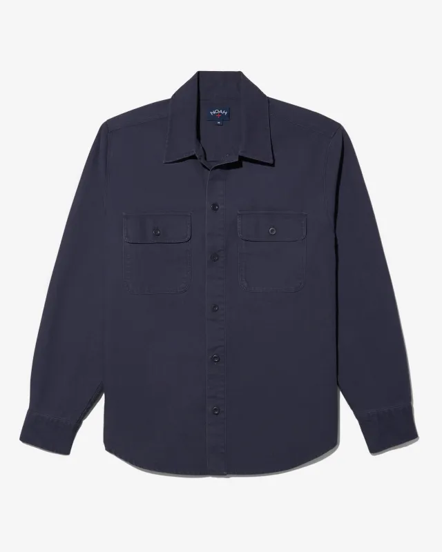 Washed Canvas Shirt sold by Noah NYC