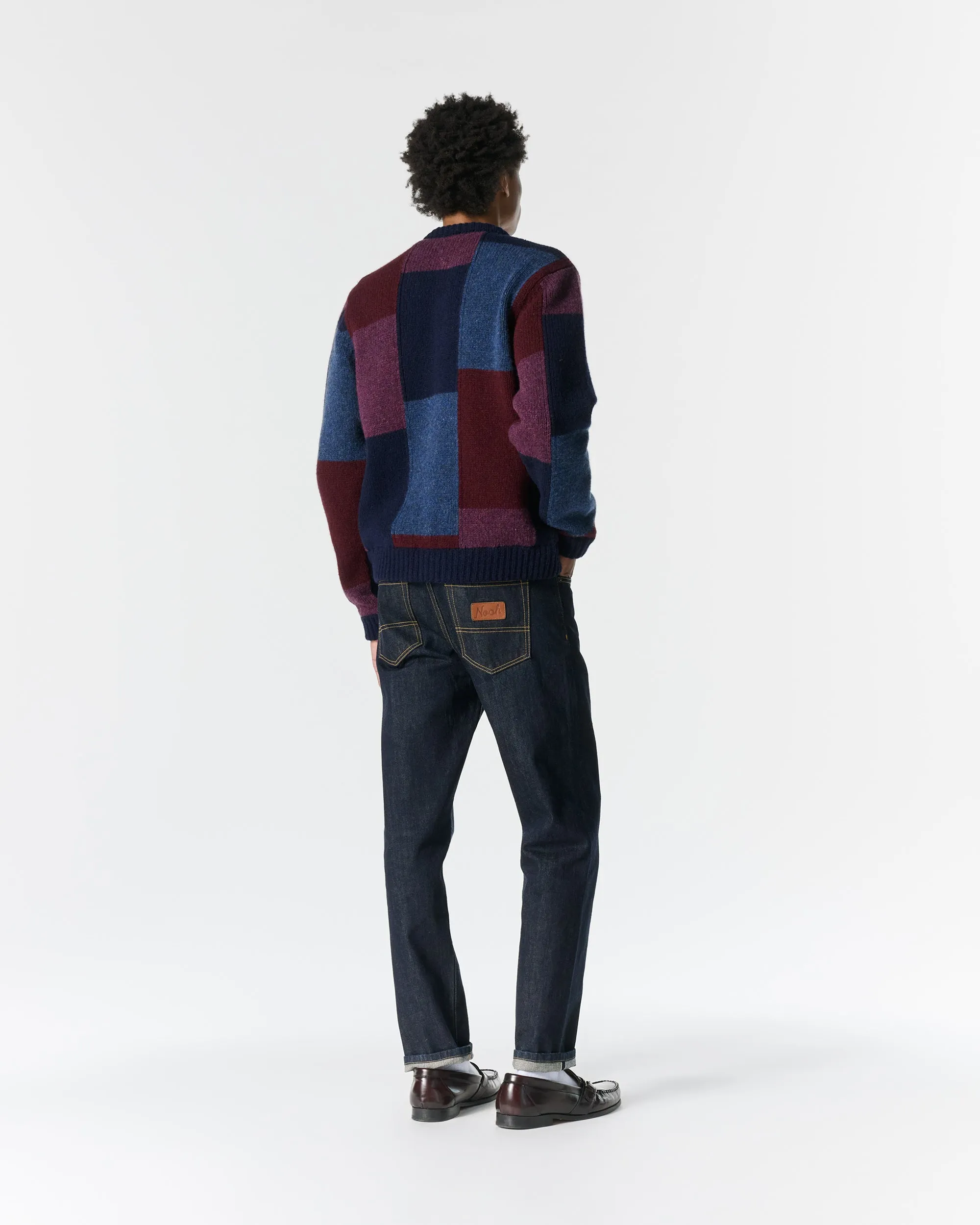 Shetland Patchwork Cardigan (Pre-Order) sold by Noah NYC product image thumbnail 4