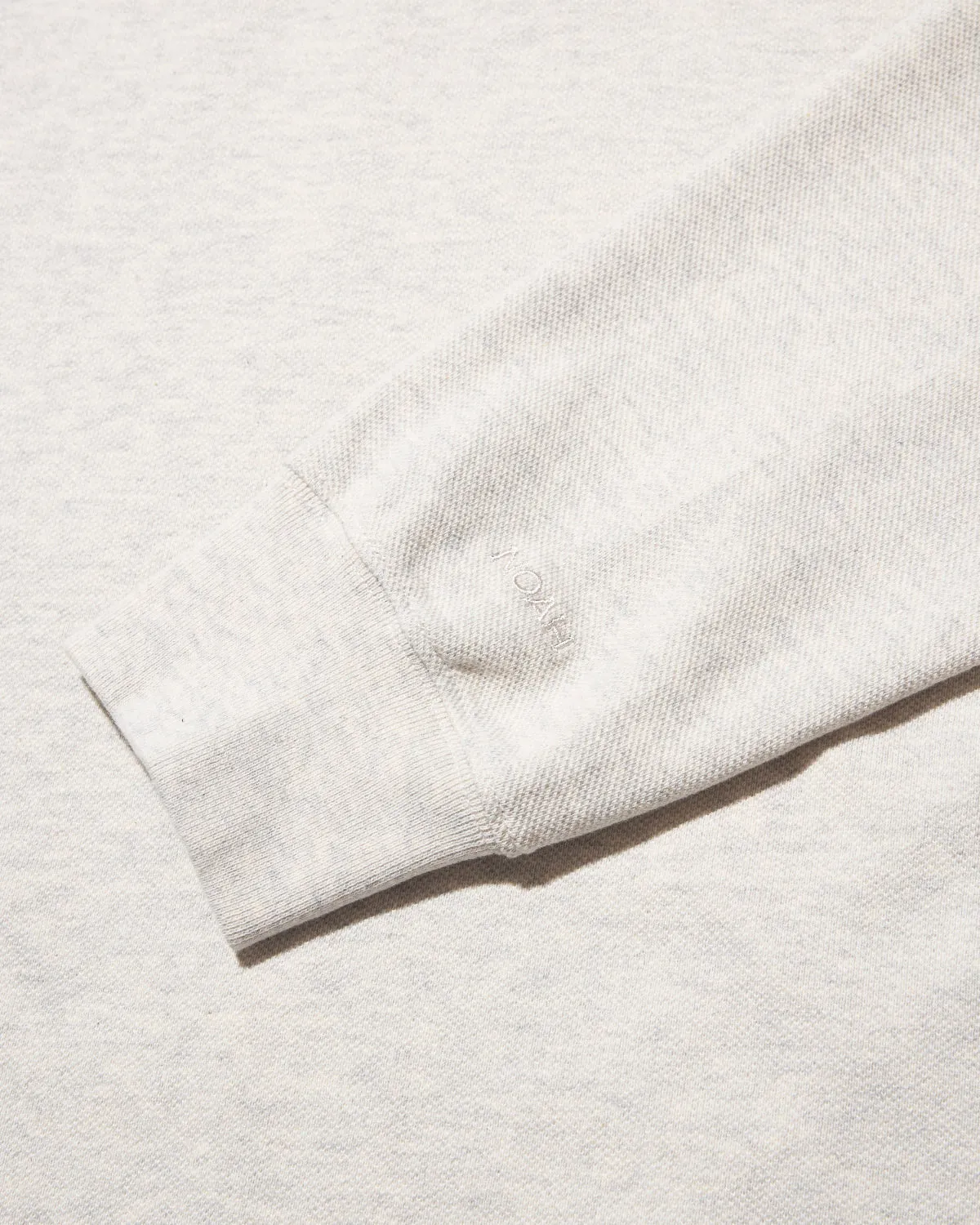 Long Sleeve Pique Polo sold by Noah NYC product image thumbnail 3