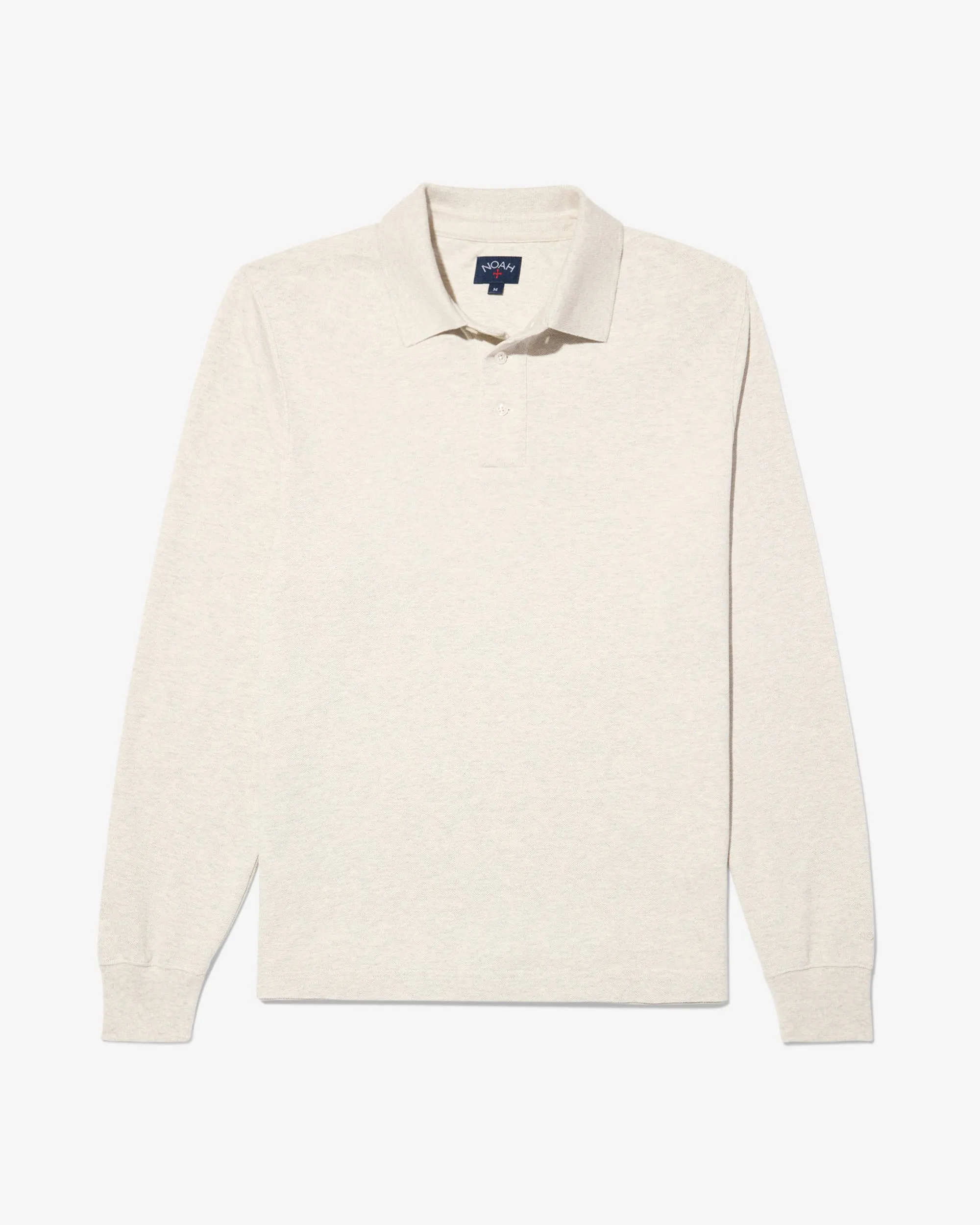 Long Sleeve Pique Polo sold by Noah NYC