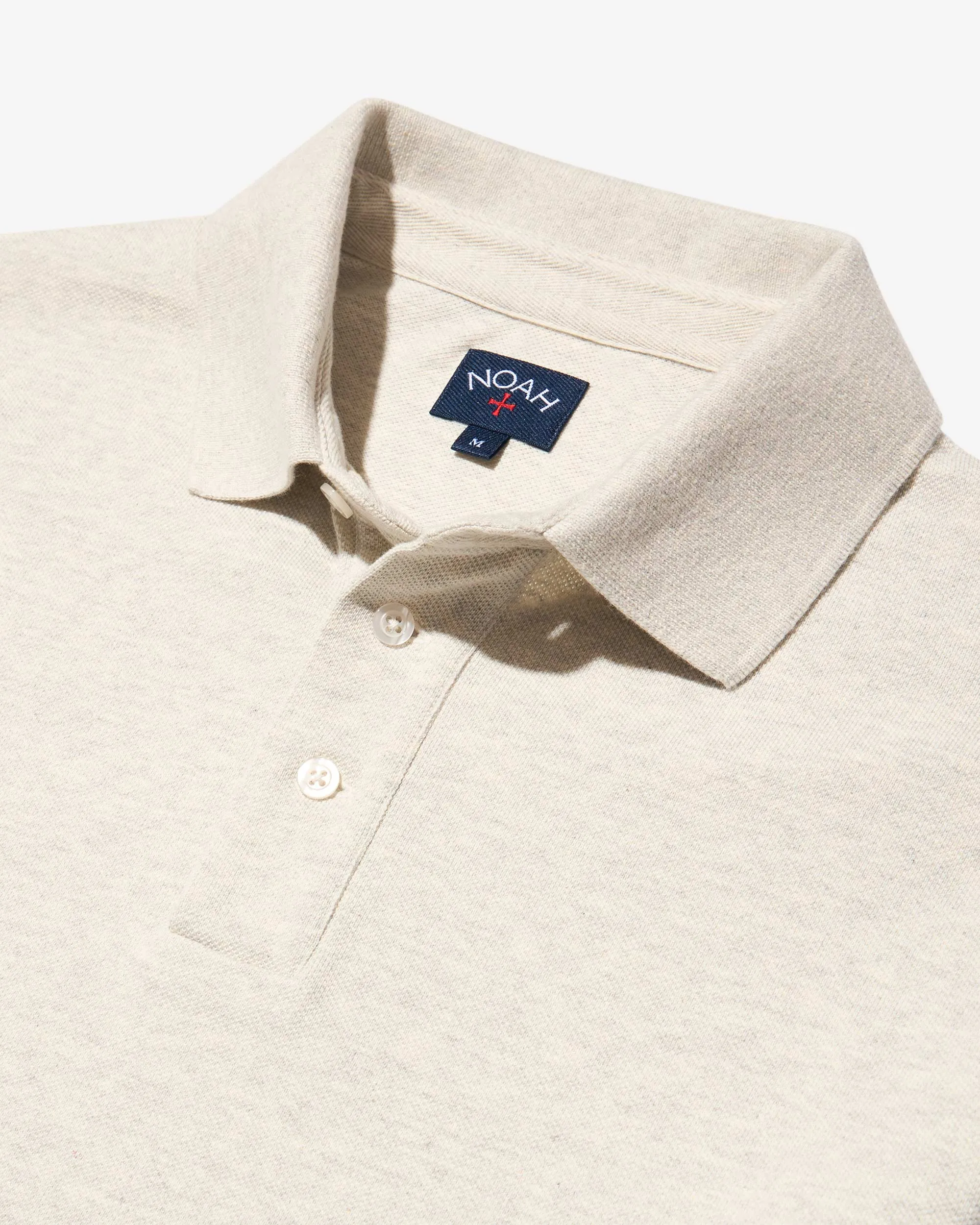 Long Sleeve Pique Polo sold by Noah NYC product image thumbnail 2