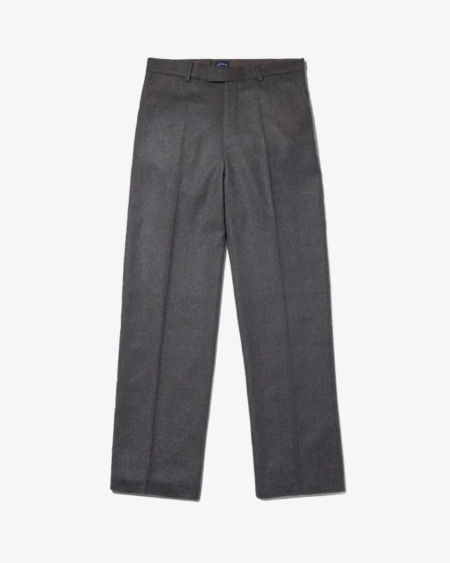 Flat Front Wool Trouser sold by Noah NYC
