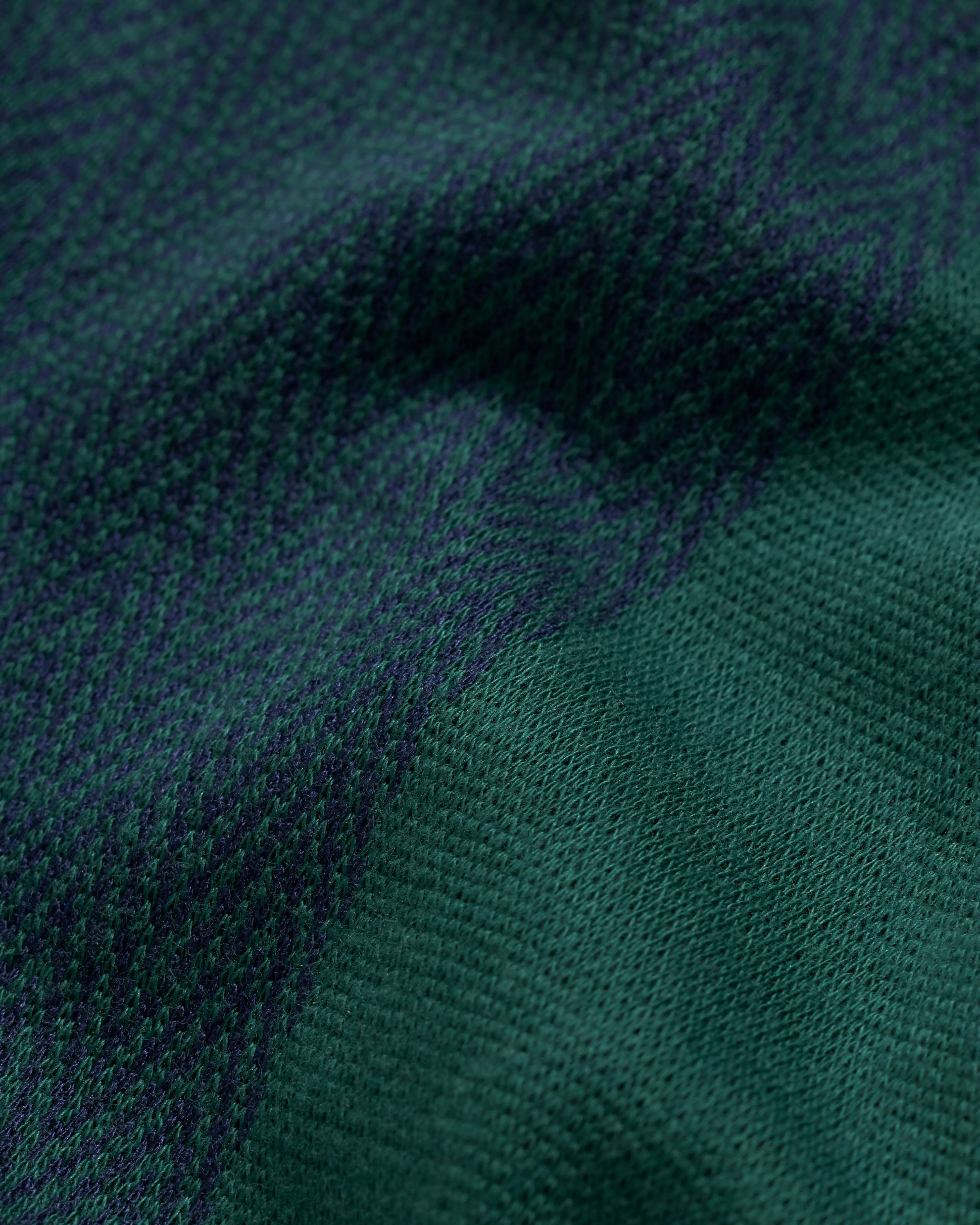 Buffalo Plaid Zip Polo sold by Noah NYC product image thumbnail 4