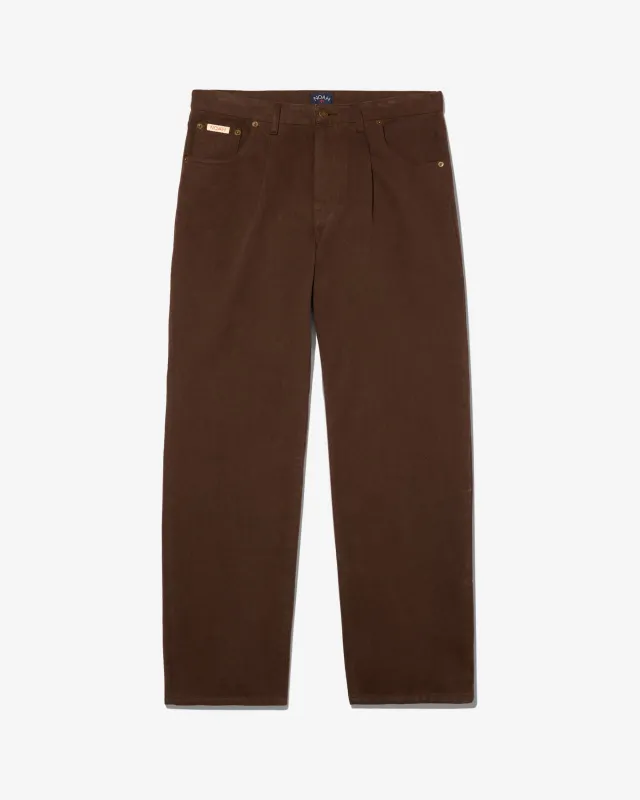 Brushed Pleated Jean sold by Noah NYC
