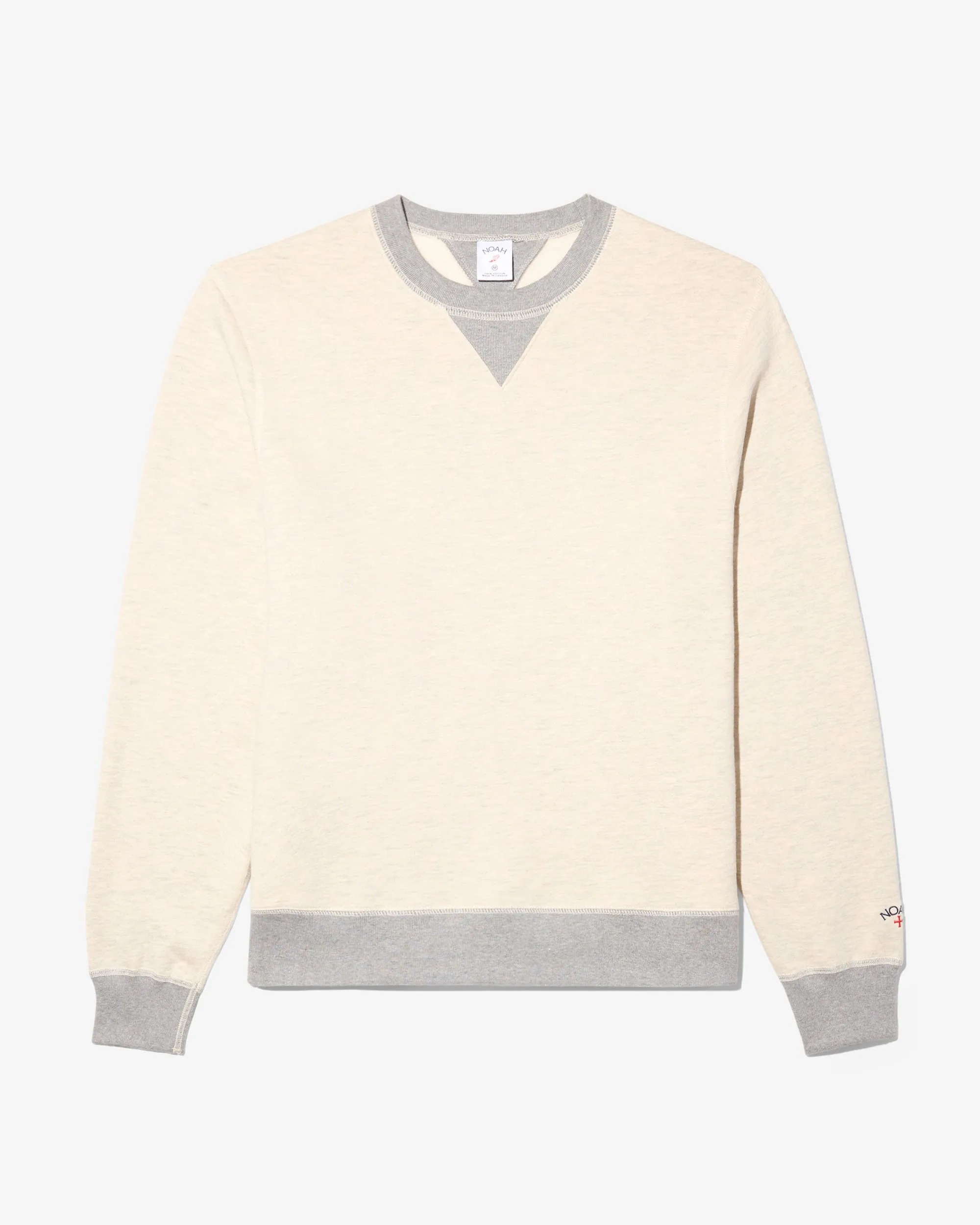 Double V-Notch Crewneck sold by Noah NYC