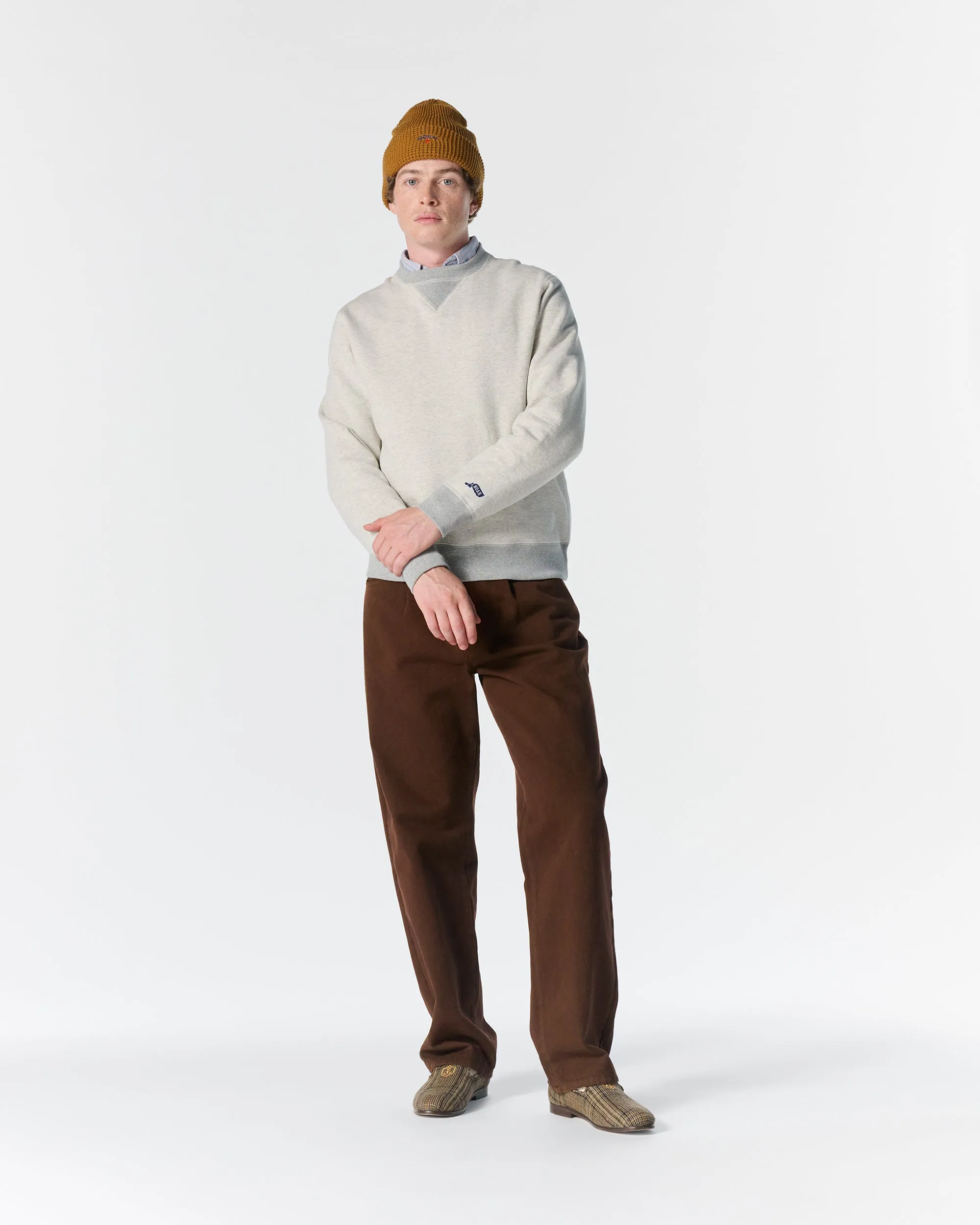 Double V-Notch Crewneck sold by Noah NYC product image thumbnail 5