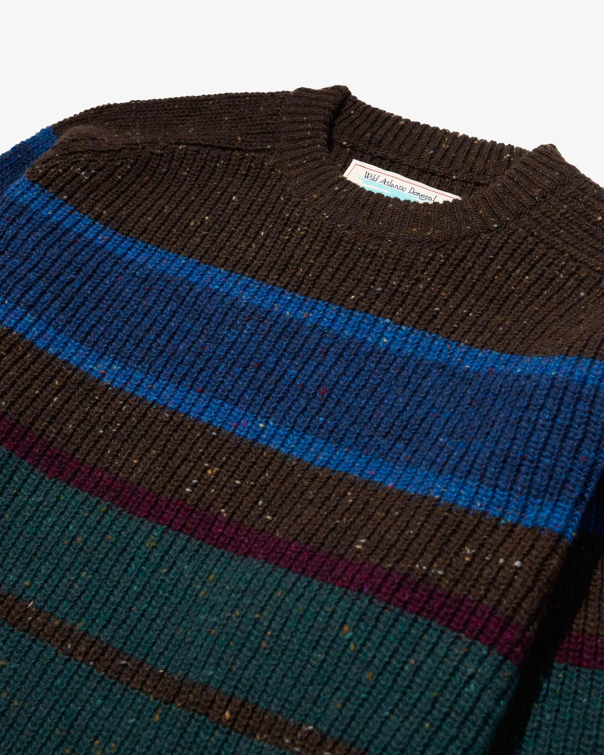 Striped Donegal Sweater sold by Noah NYC product image thumbnail 2