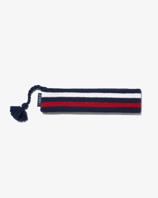 Striped Tassel Earband sold by Noah NYC