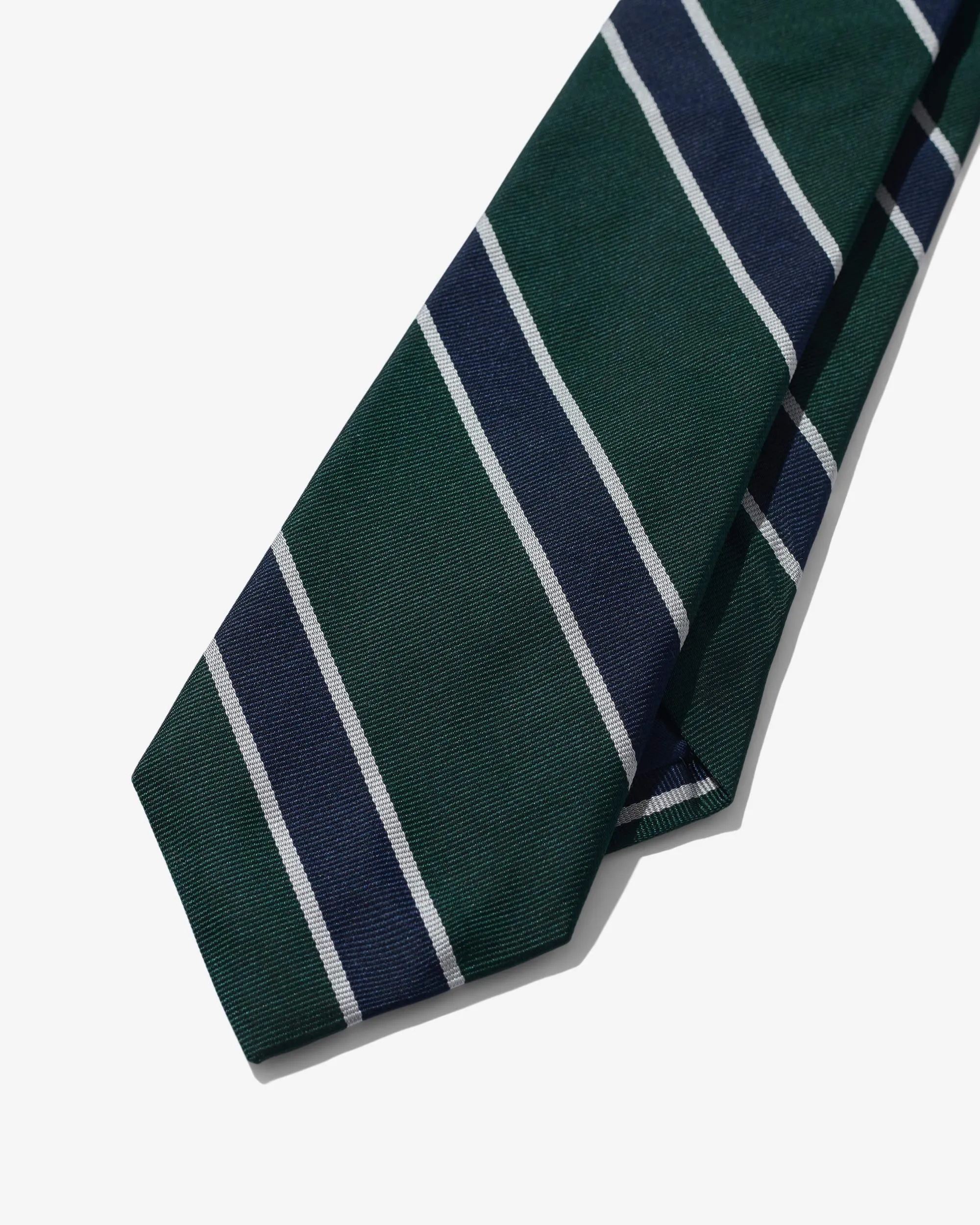 Striped Silk Necktie sold by Noah NYC product image thumbnail 2