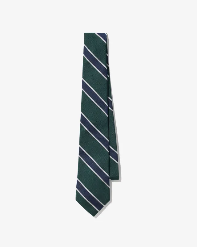 Striped Silk Necktie sold by Noah NYC