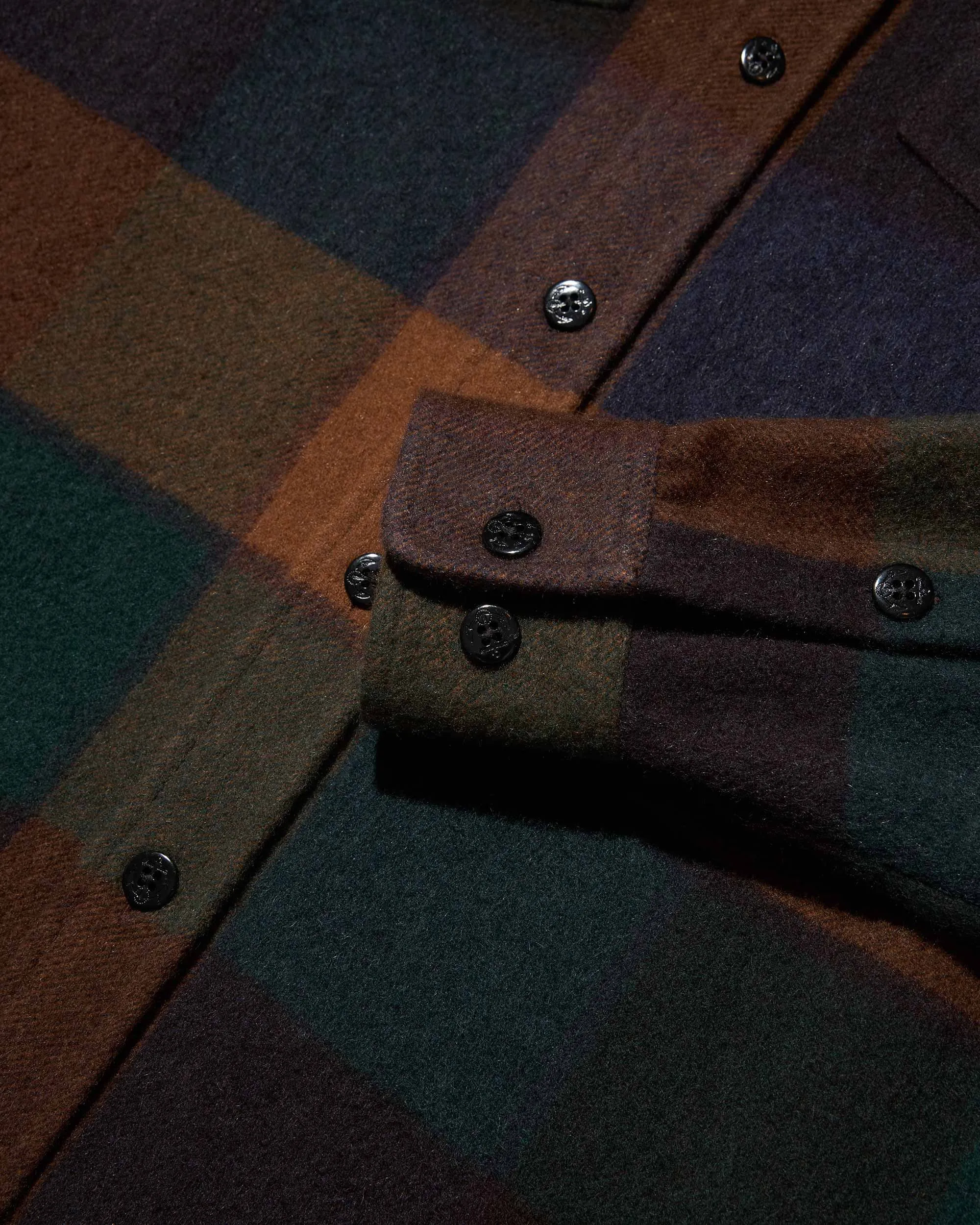 Plaid Cashmere CPO sold by Noah NYC product image thumbnail 3