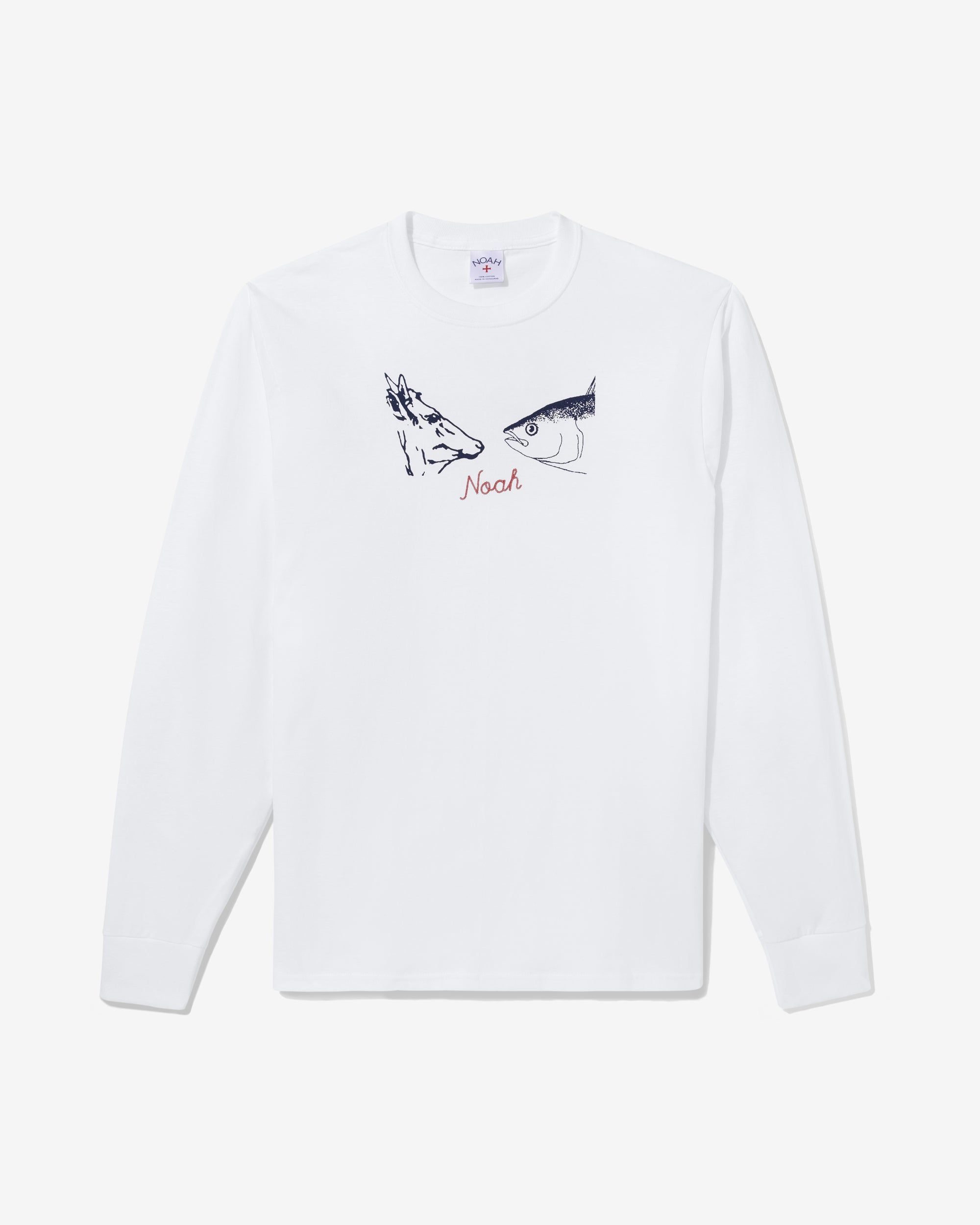 Cow & Tuna Long Sleeve Tee sold by Noah NYC product image thumbnail 3