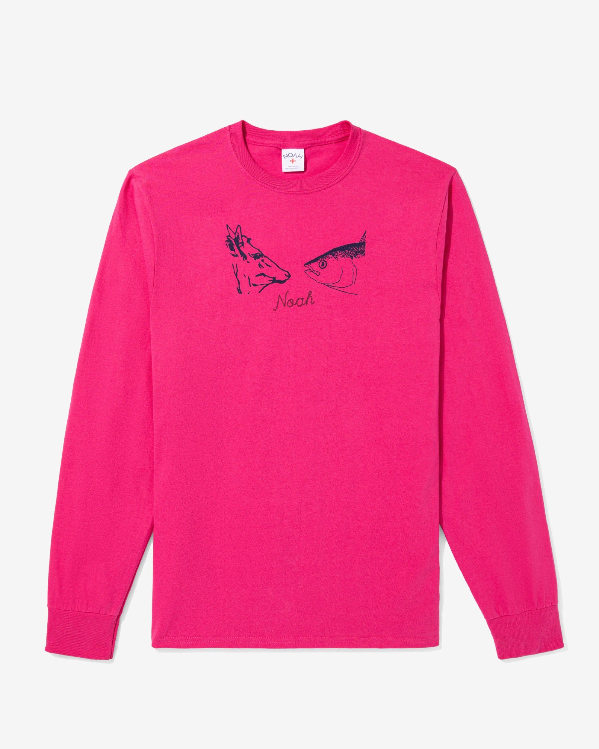 Cow & Tuna Long Sleeve Tee sold by Noah NYC