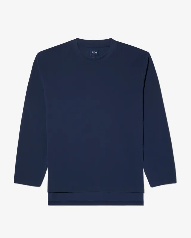 Long Sleeve Pique Top sold by Noah NYC