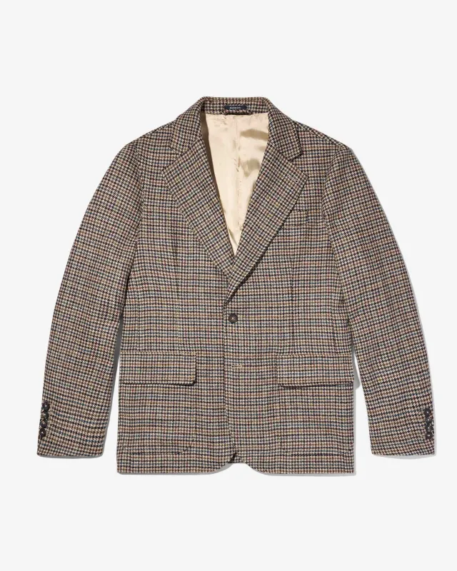 Houndstooth Sack Jacket sold by Noah NYC