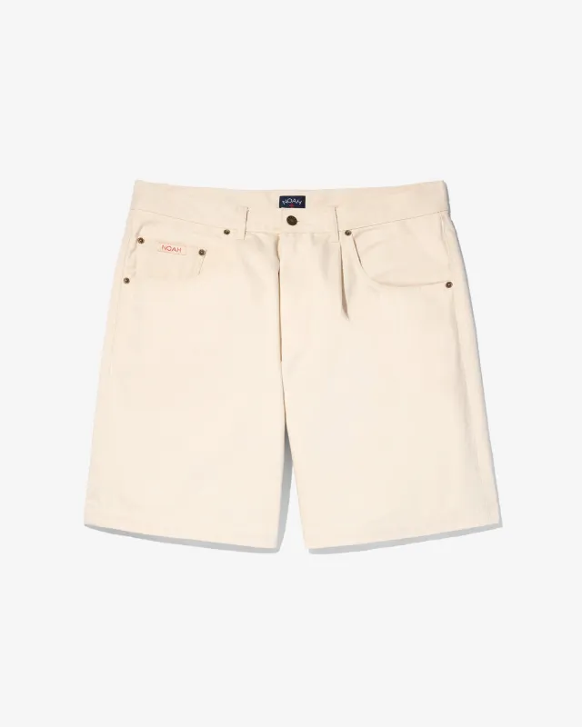 Pleated Denim Short made by Noah NYC