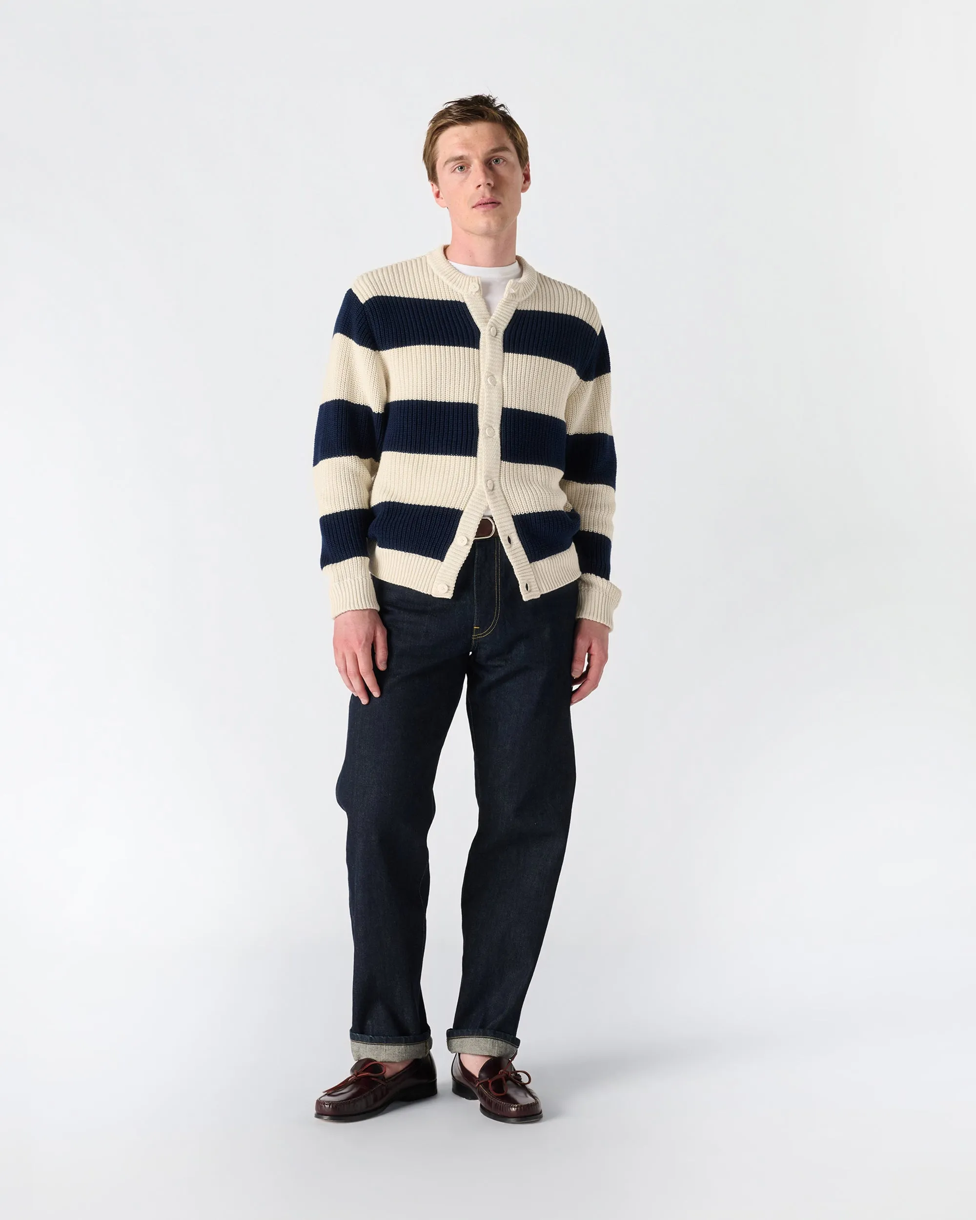 Cotton Sweater Cardigan sold by Noah NYC product image thumbnail 3