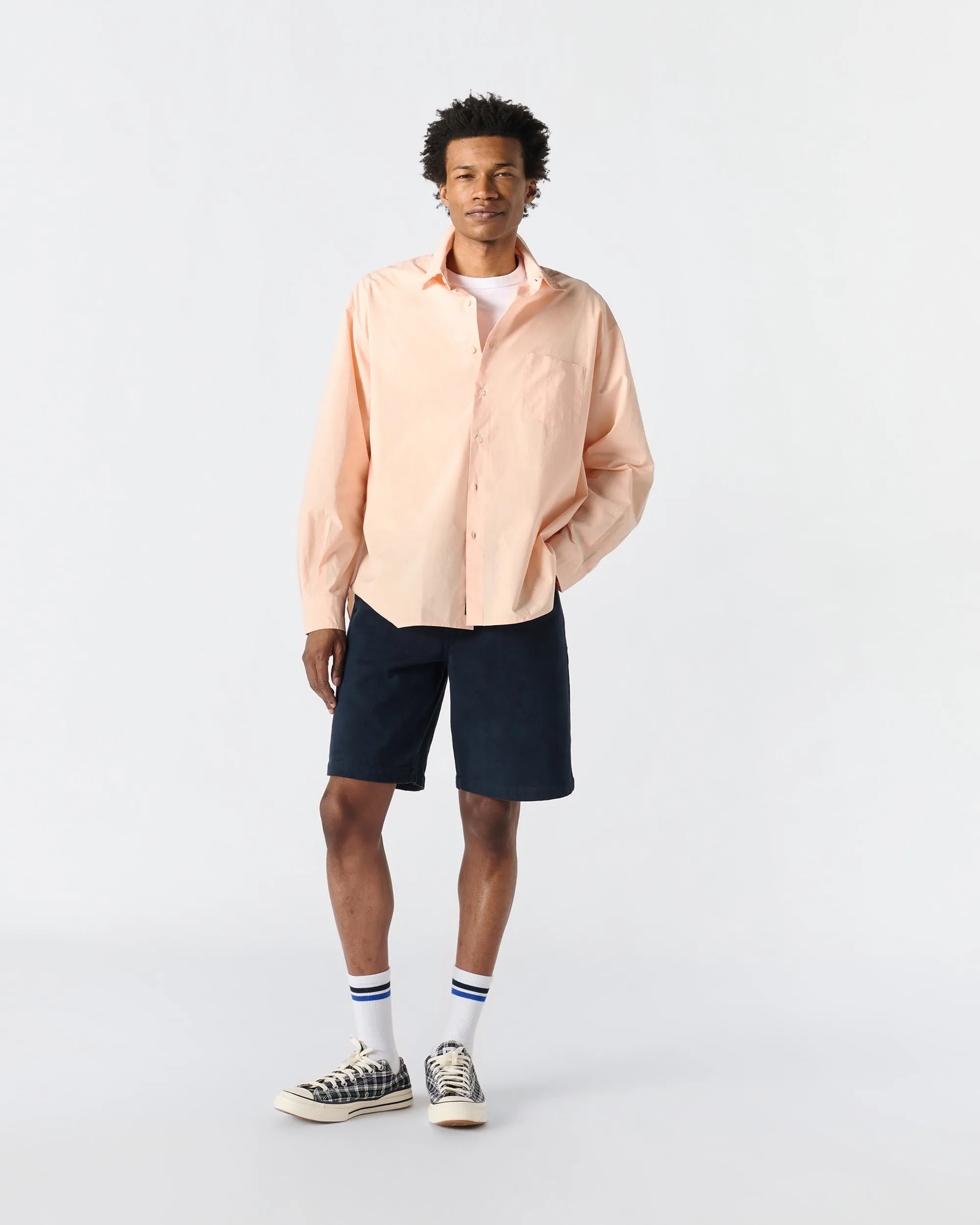 Oversized Poplin Shirt sold by Noah NYC product image thumbnail 4