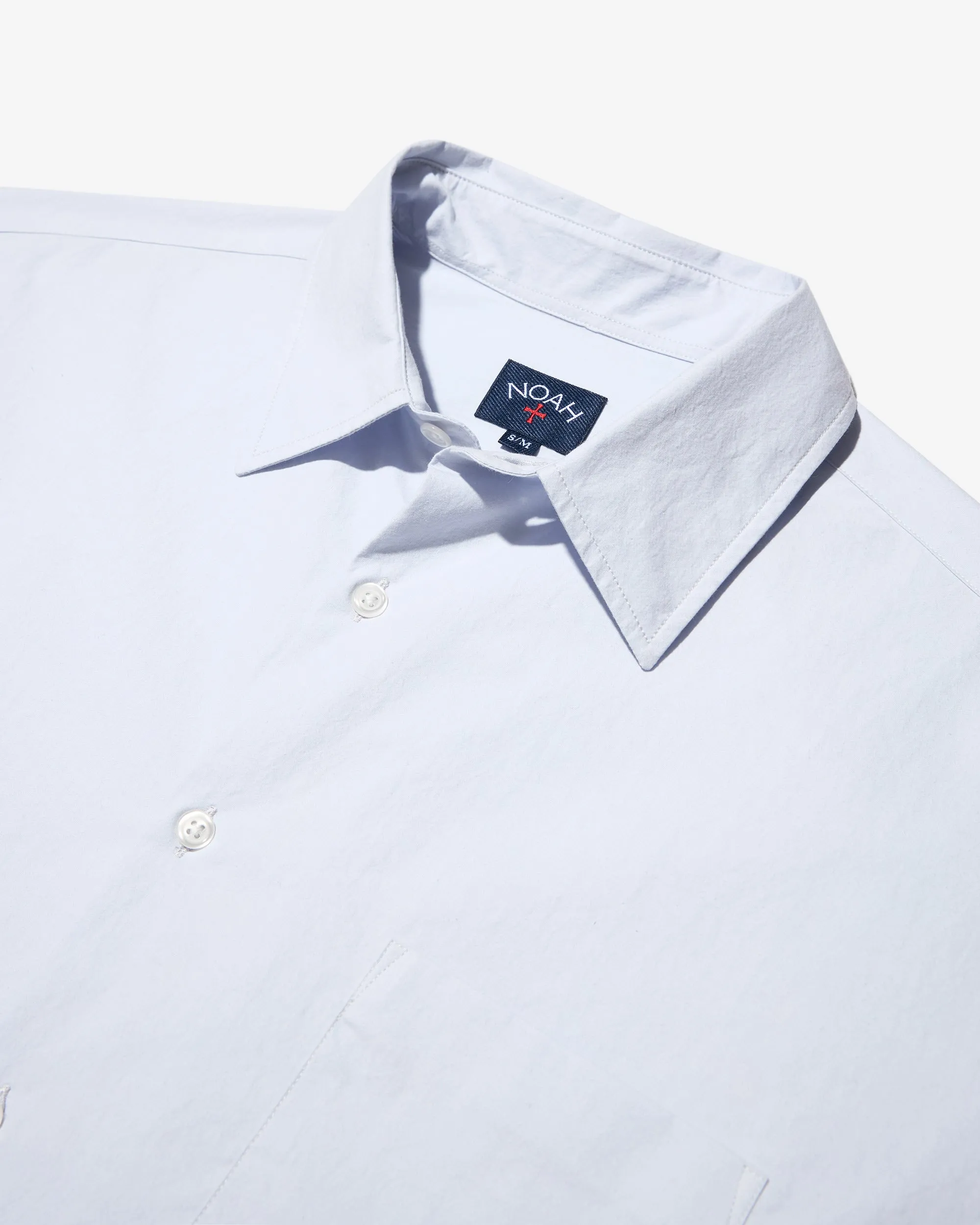 Short Sleeve Oversized Poplin sold by Noah NYC product image thumbnail 5