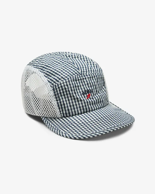 Gingham Runner Hat made by Noah NYC