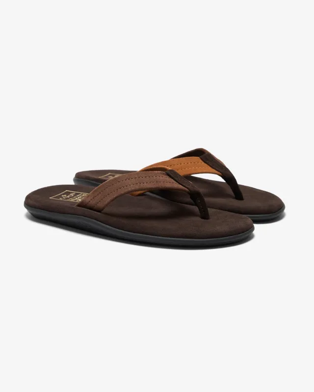 Tri-Color Suede Island Slipper made by Noah NYC