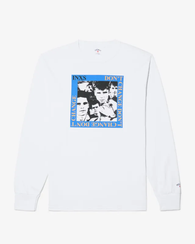Noah x INXS Don't Change L/S Tee made by Noah NYC