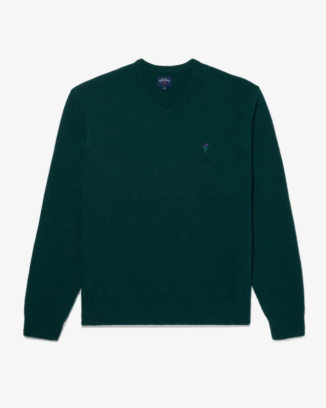 V-Neck Merino Sweater made by Noah NYC